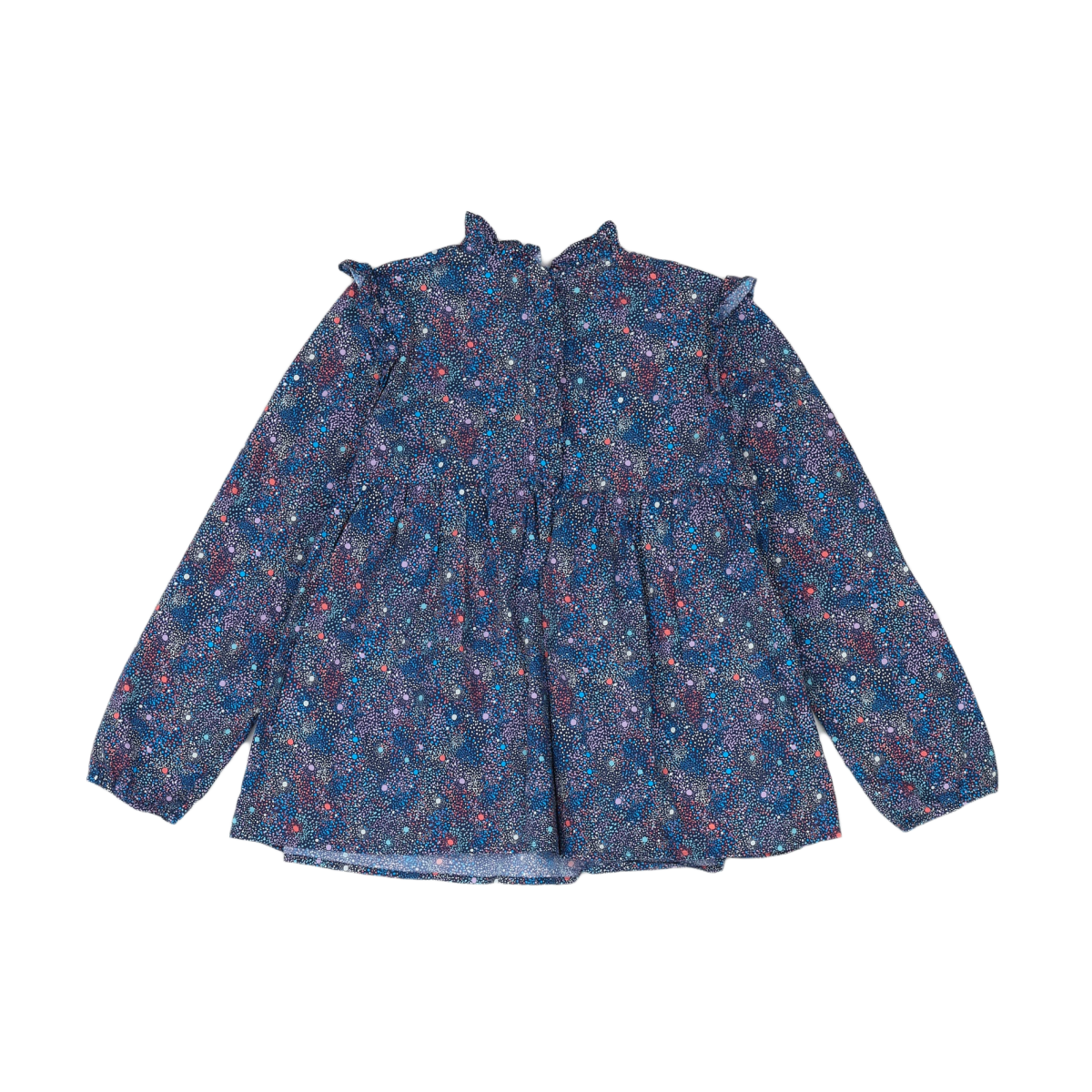 Blue kid's blouse - 12 years BONTON - Seconde Main Blue