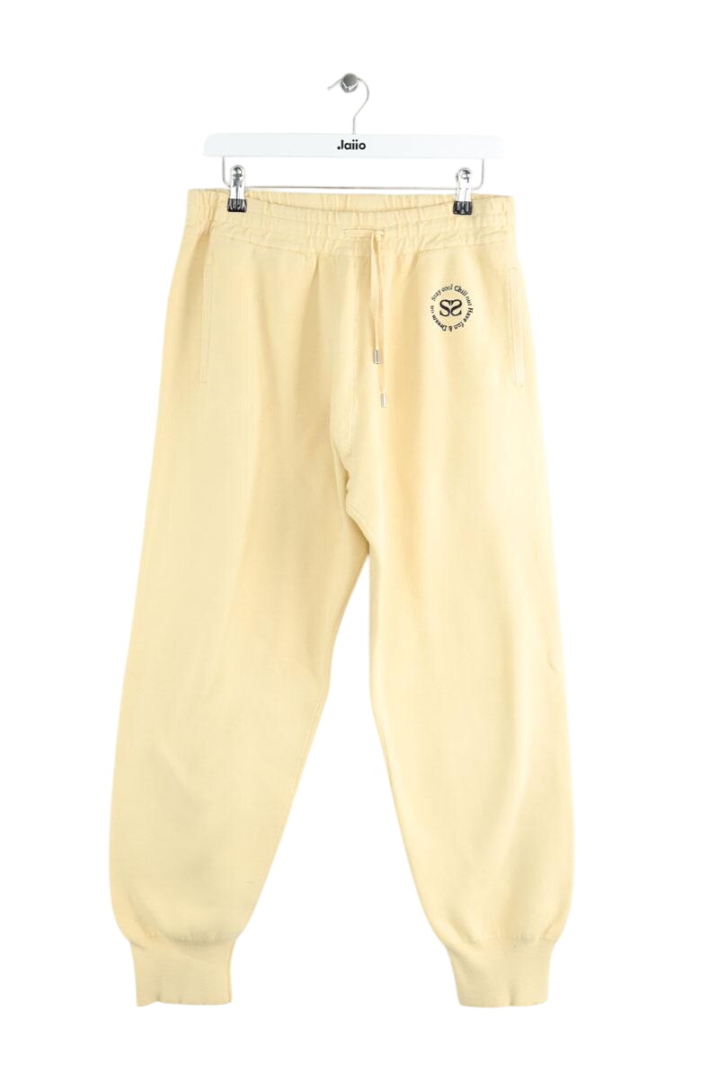 Yellow cotton sports pants ISABEL MARANT ÉTOILE - SECONDE MAIN Yellow