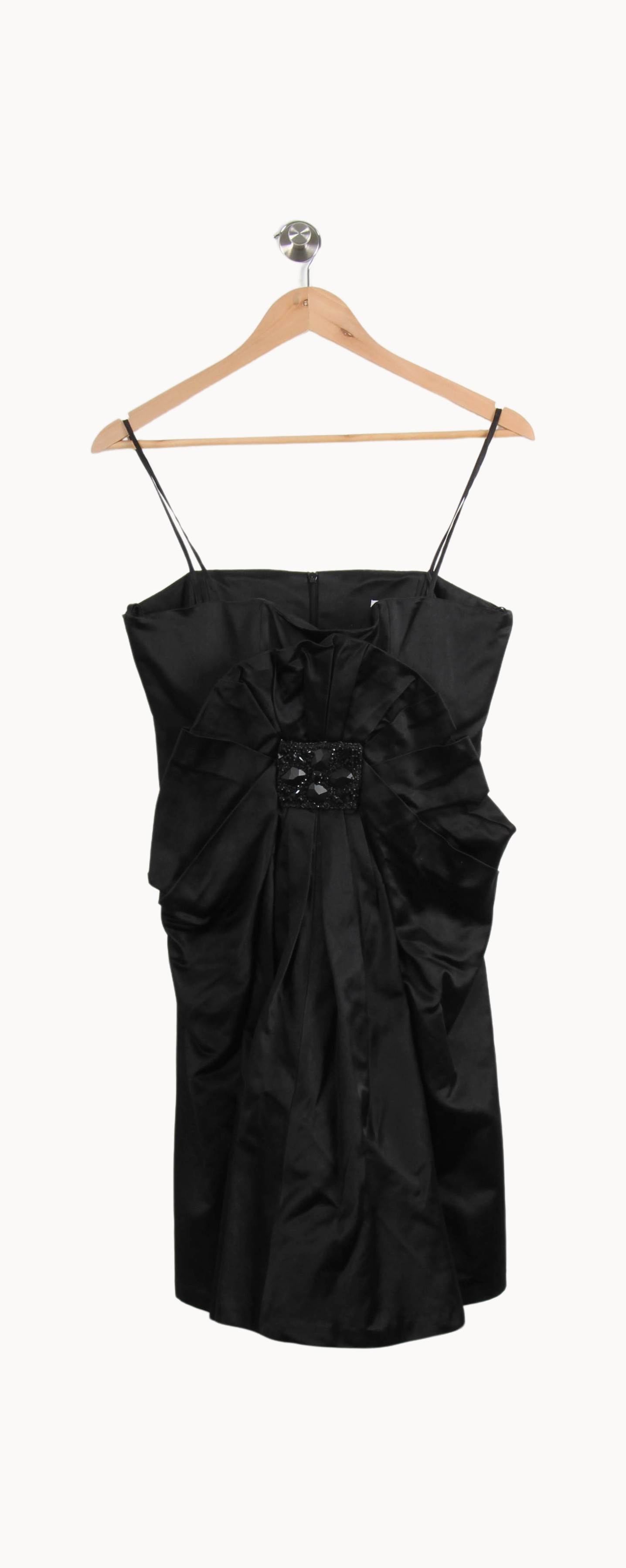 Midi dress TARA JARMON - Seconde Main Black