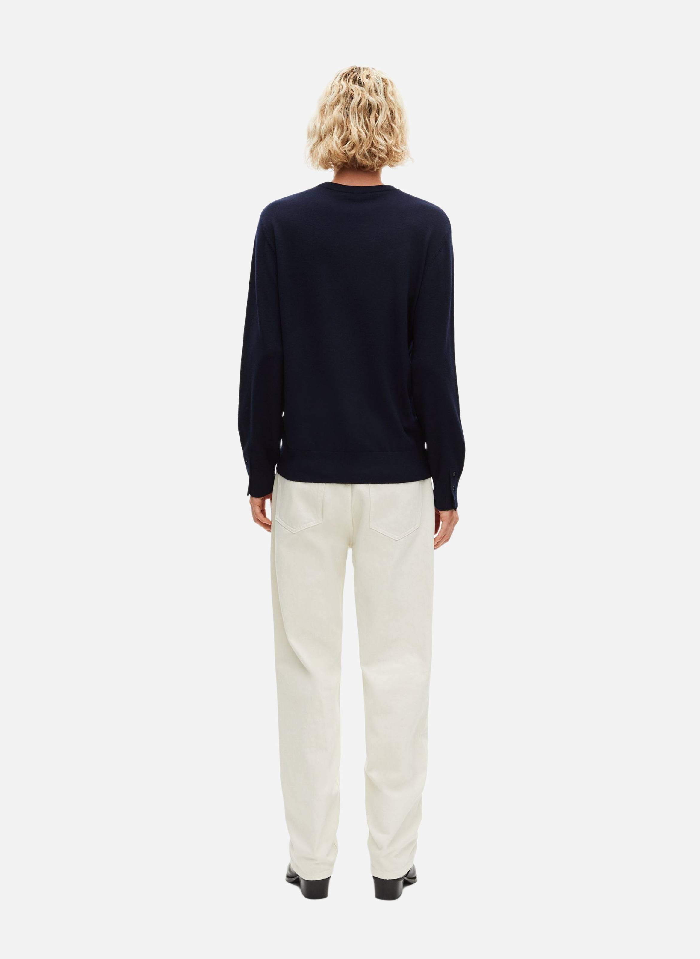 Merino wool sweater THE KOOPLES Blue