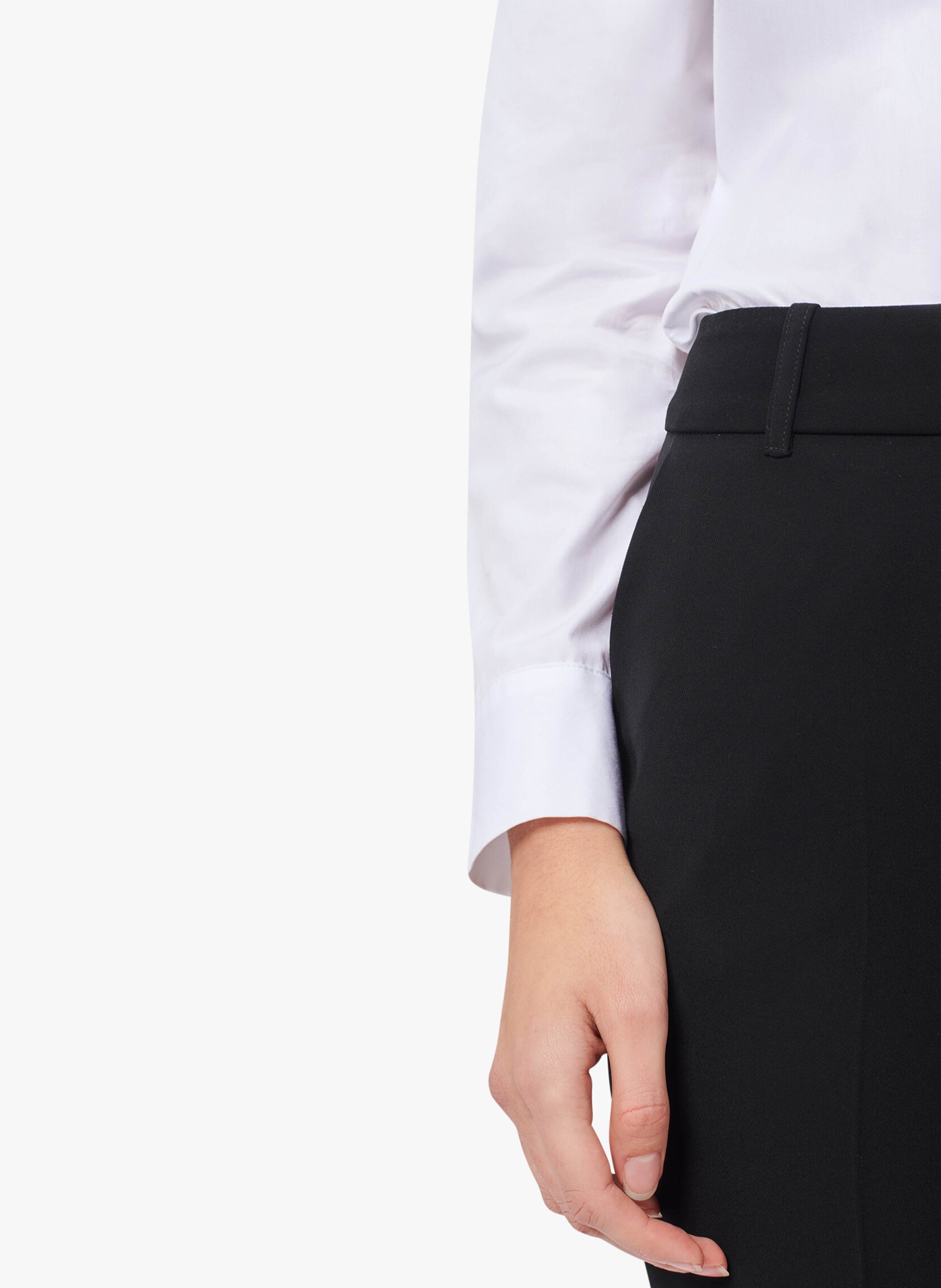 Tailored pants CAROLL Black