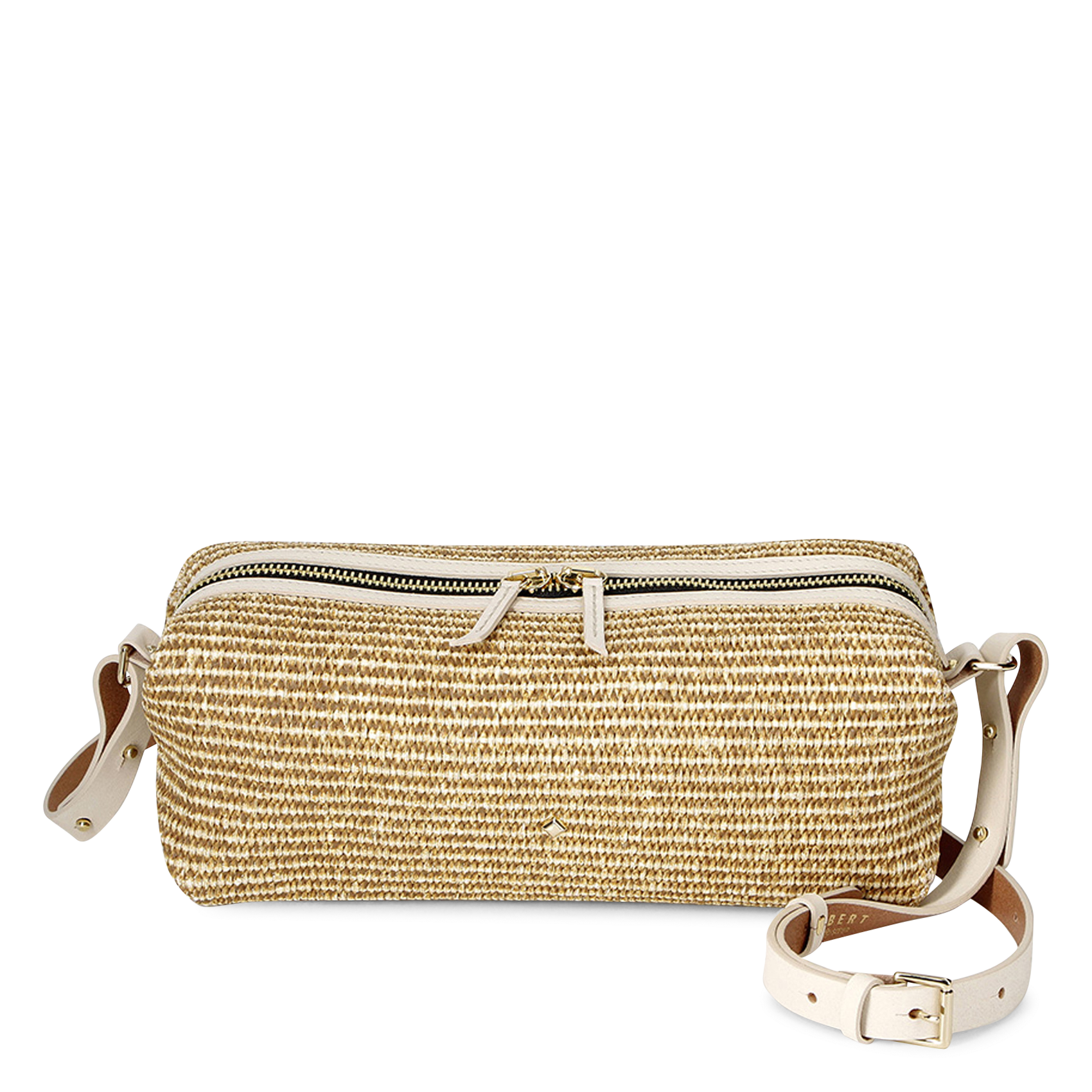 Cotton-blend shoulder bag HERBERT FRERE SOEUR Multicolored