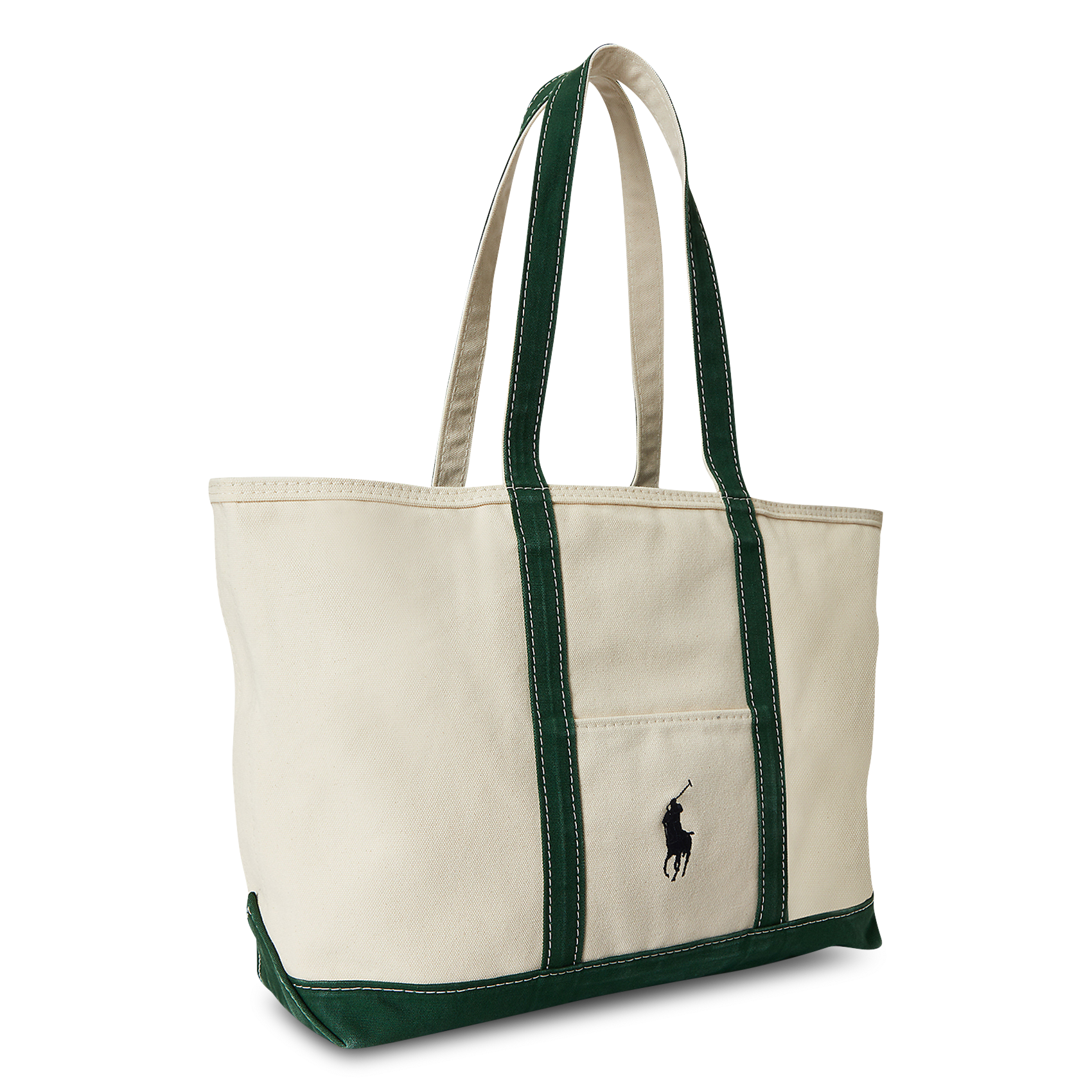 Cotton shoulder bag POLO RALPH LAUREN White
