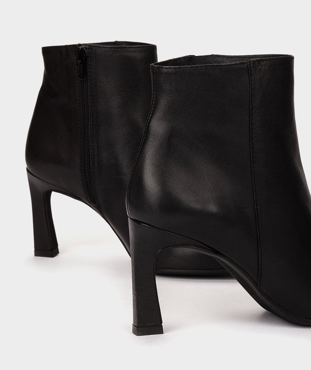 Black leather ankle boots PEDRO MIRALLES Black