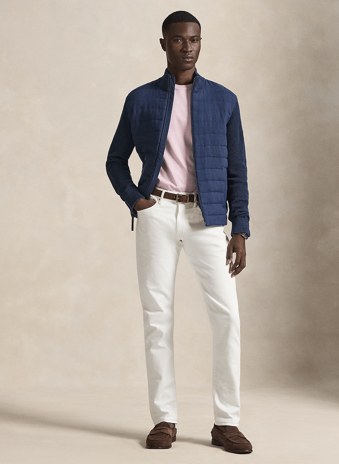 Slim-fit cotton T-shirt POLO RALPH LAUREN Pink