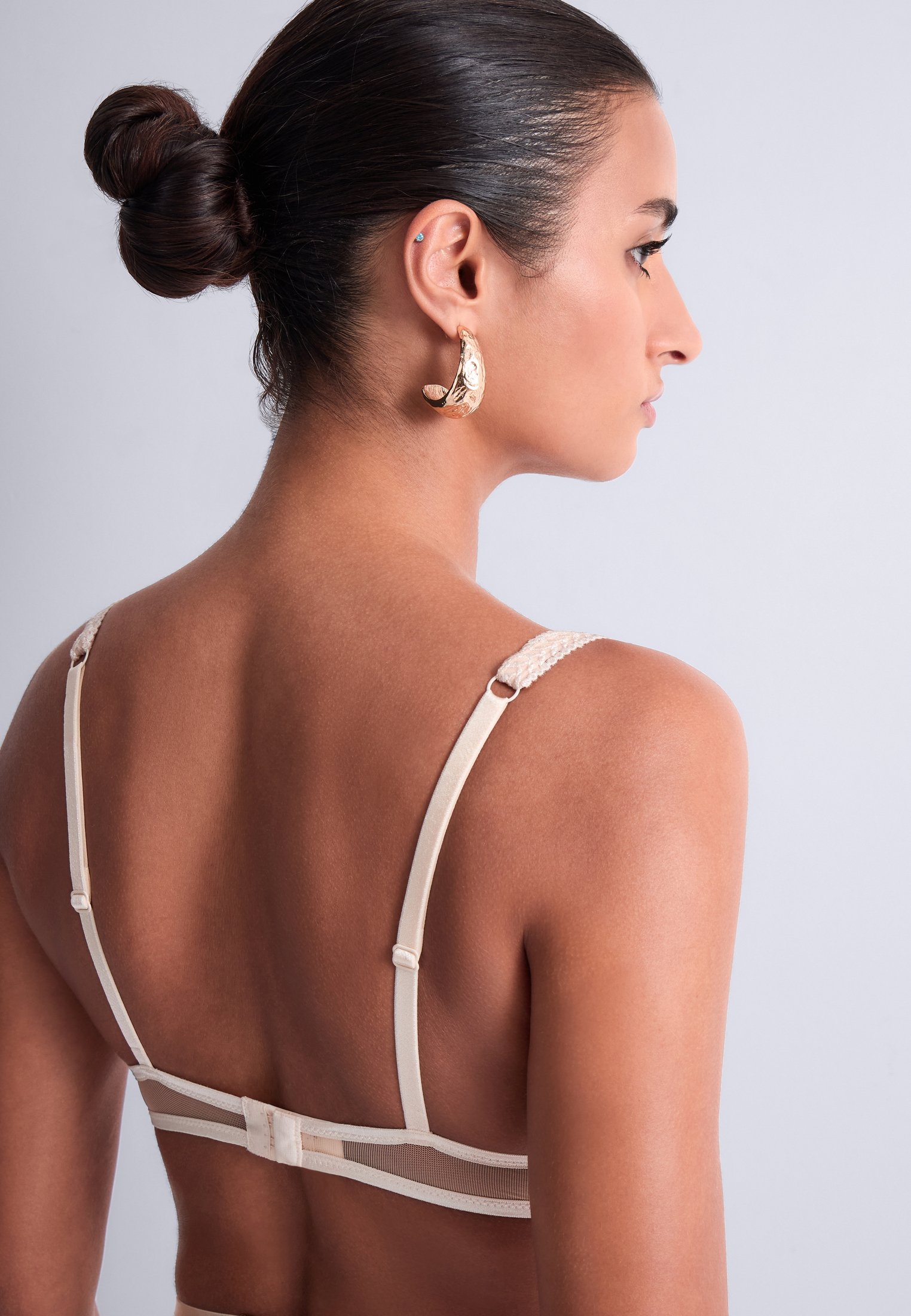 Balconette bra AUBADE Beige