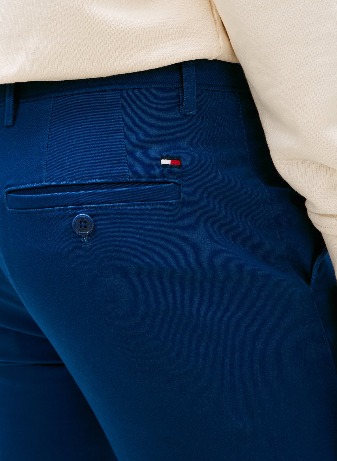 Chinohose aus Baumwoll-Mix TOMMY HILFIGER Blau