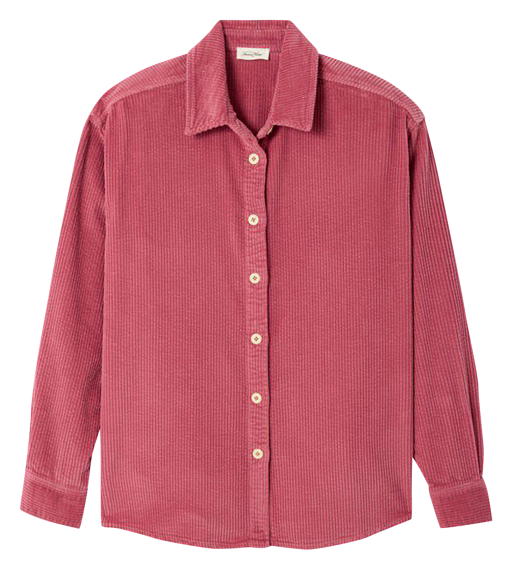 Surchemise col classique en velours côtelé AMERICAN VINTAGE