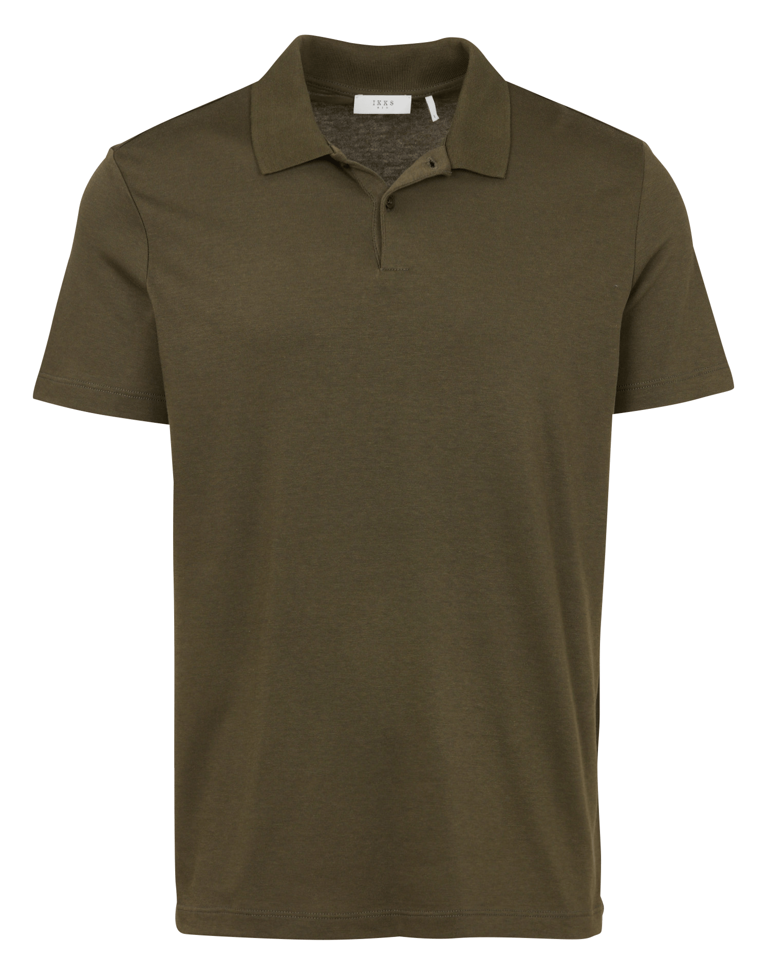 Polo van katoen en linnen IKKS