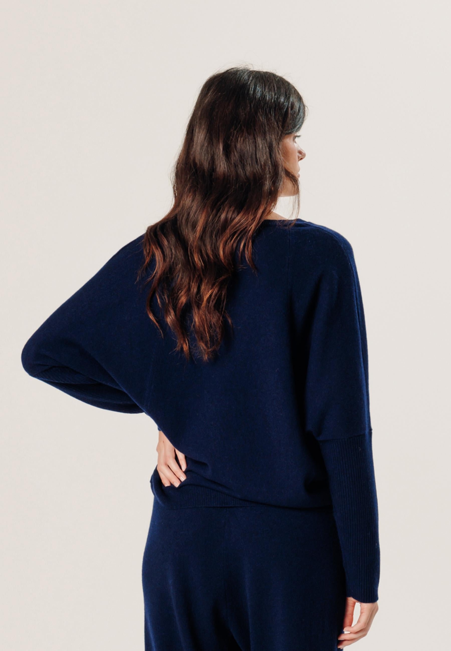 Oversized cashmere sweater RODIER Blue