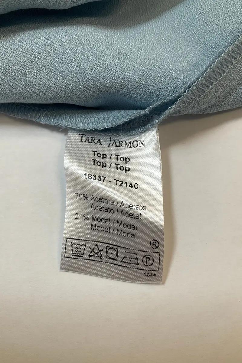 Azawood sleeveless top TARA JARMON - Seconde Main Blue