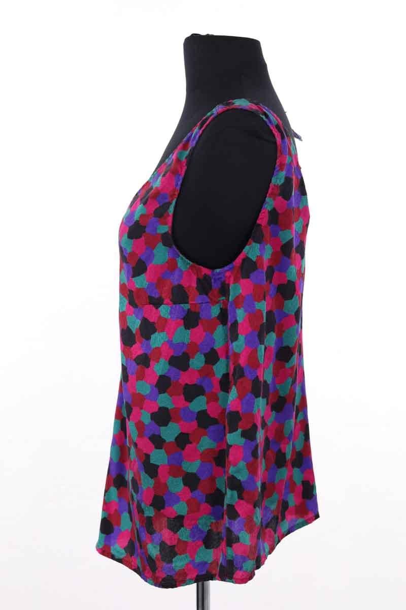 Azawood sleeveless top SEZANE - Seconde main Multicolored
