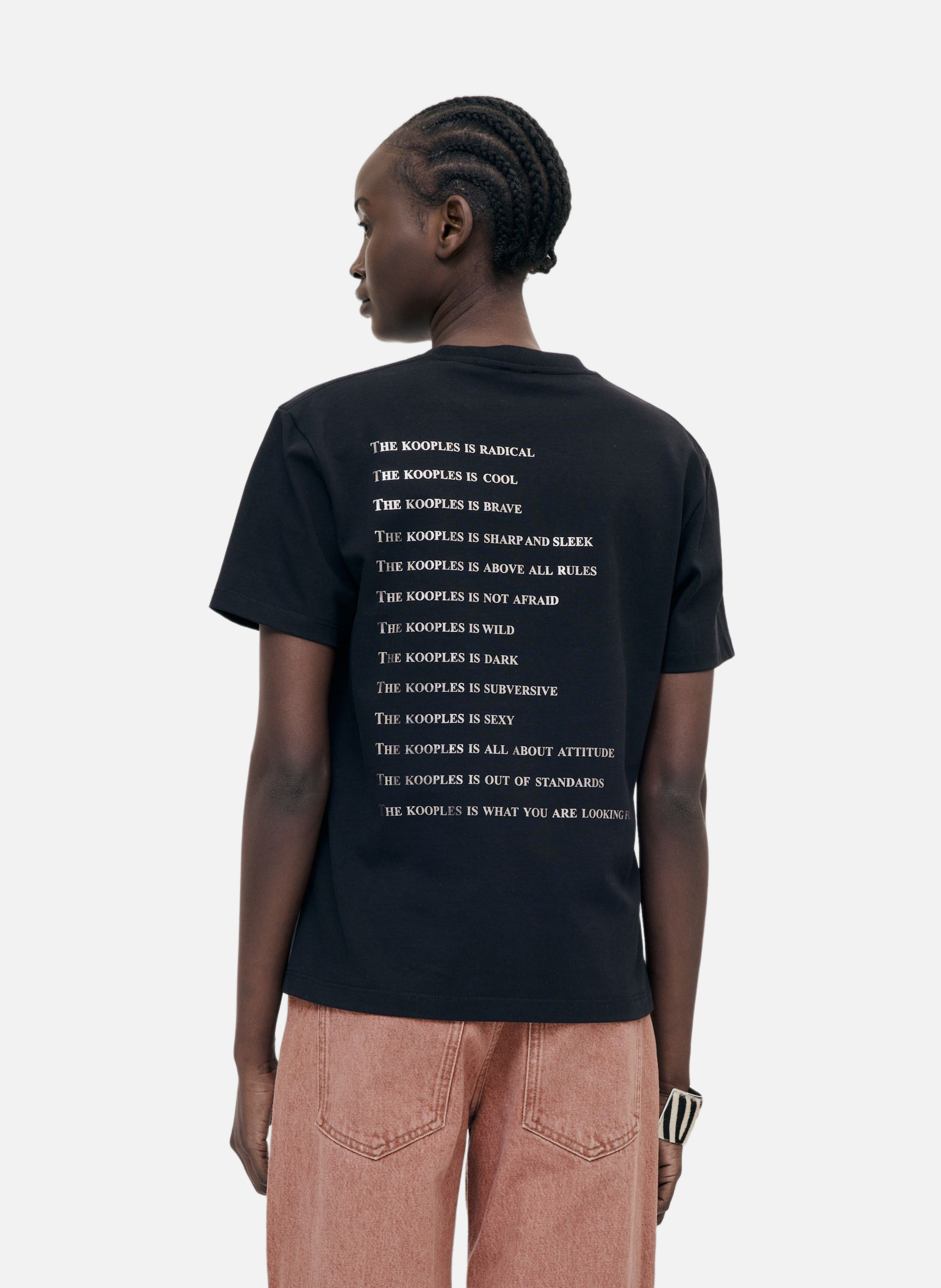 T-shirt THE KOOPLES Black