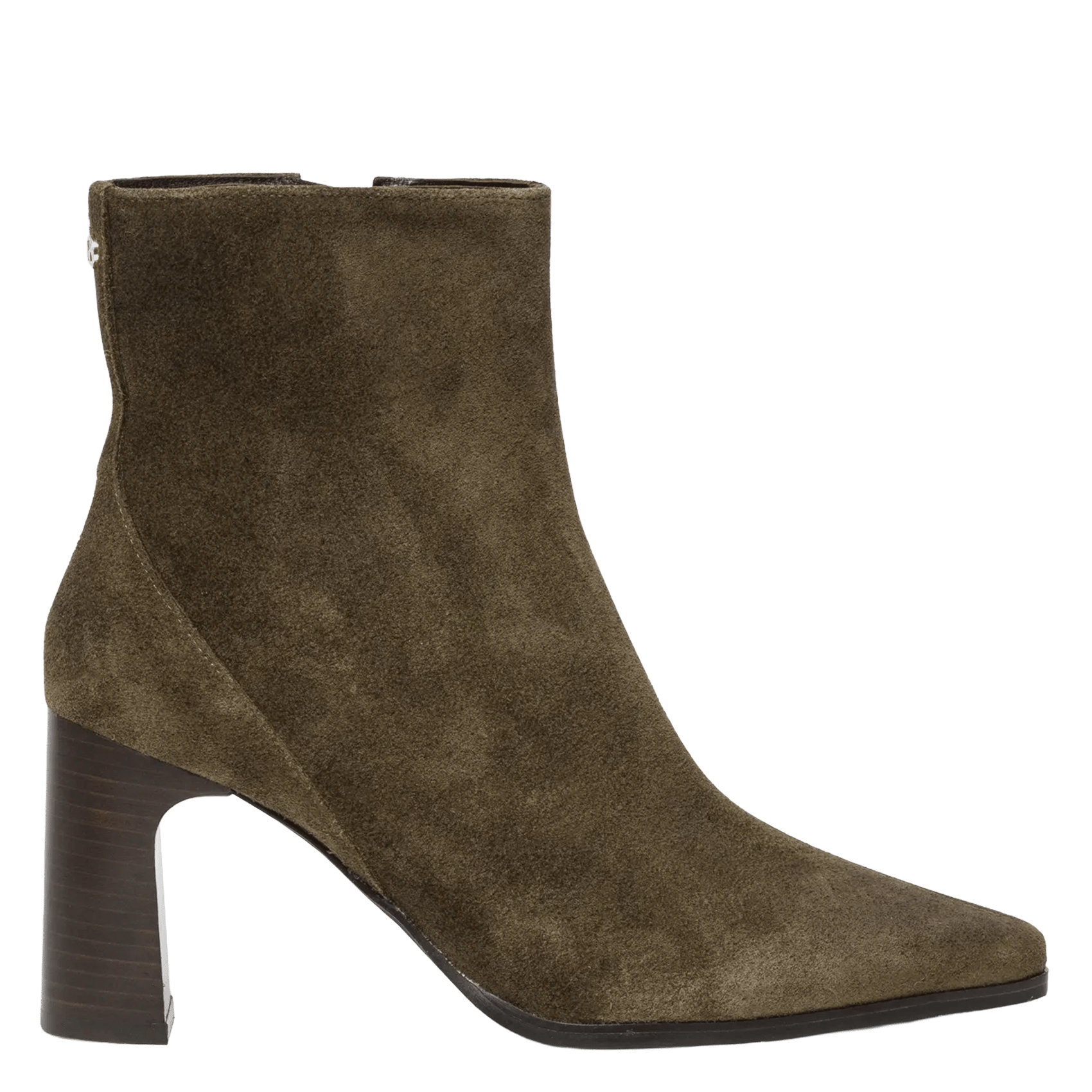 Spitze Lederstiefeletten BOCAGE Grun