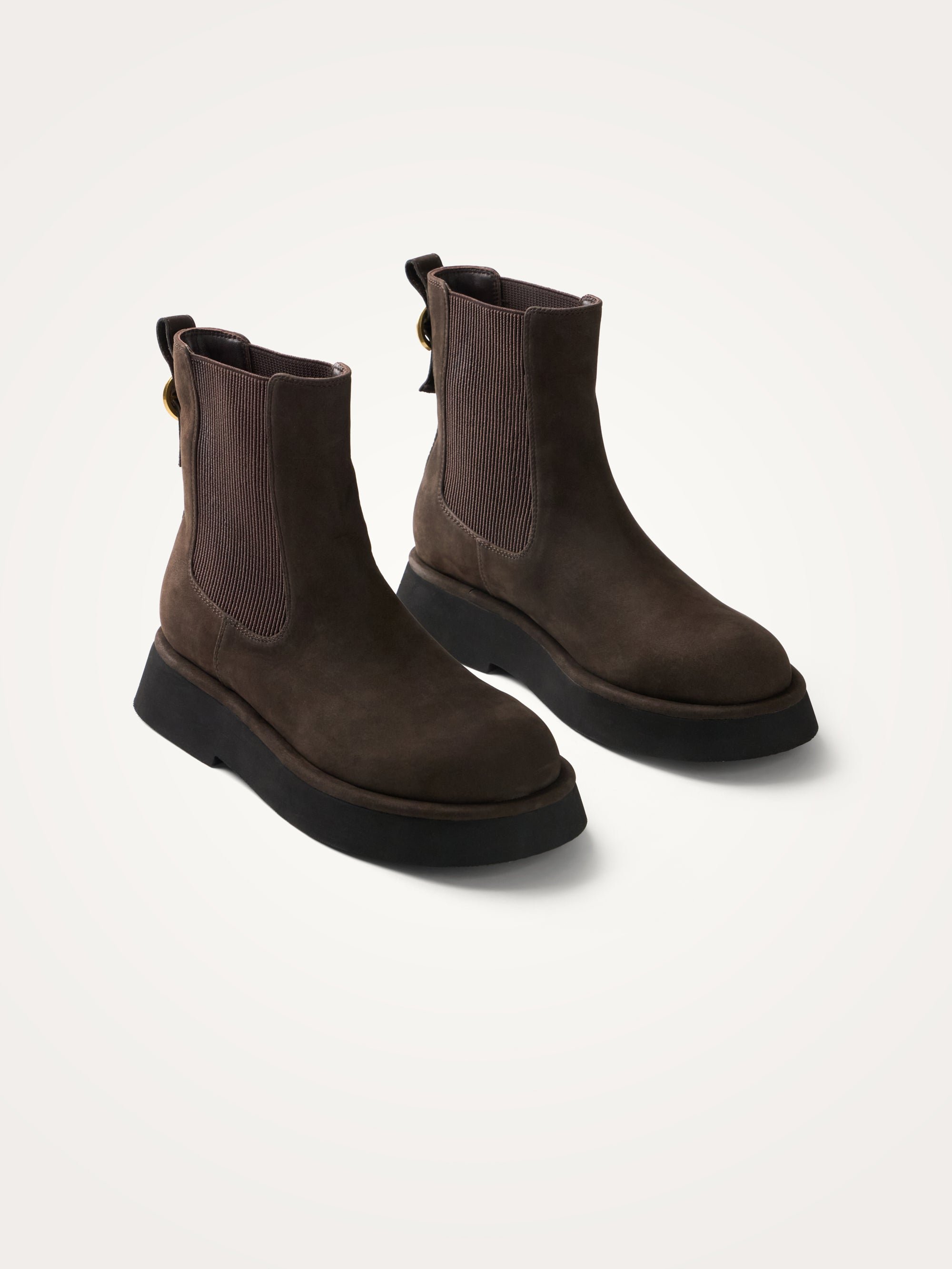 Ankle boots with thick sole VANESSA WU Brown