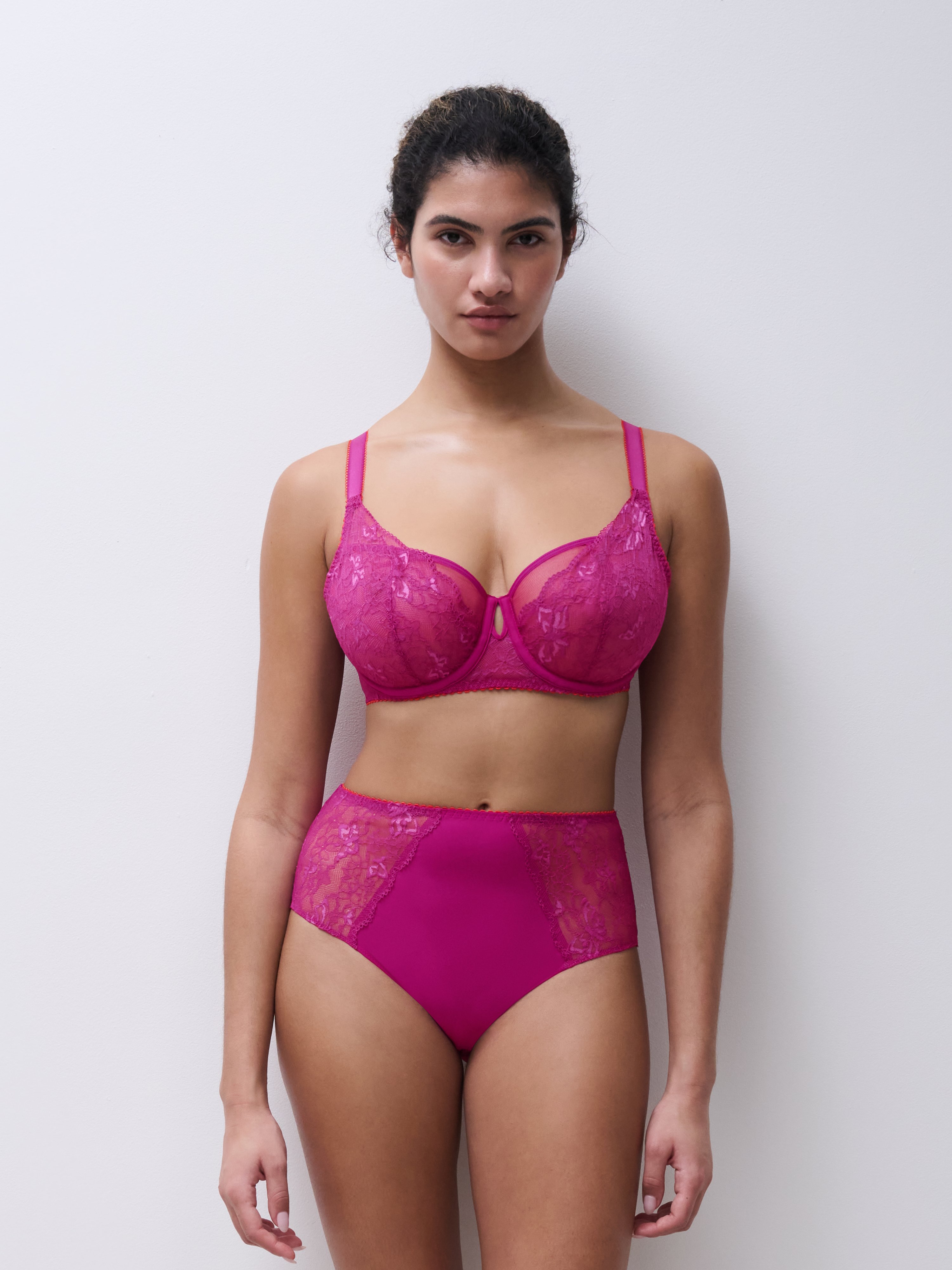 Demi-cup bra CHANTELLE PULP Pink