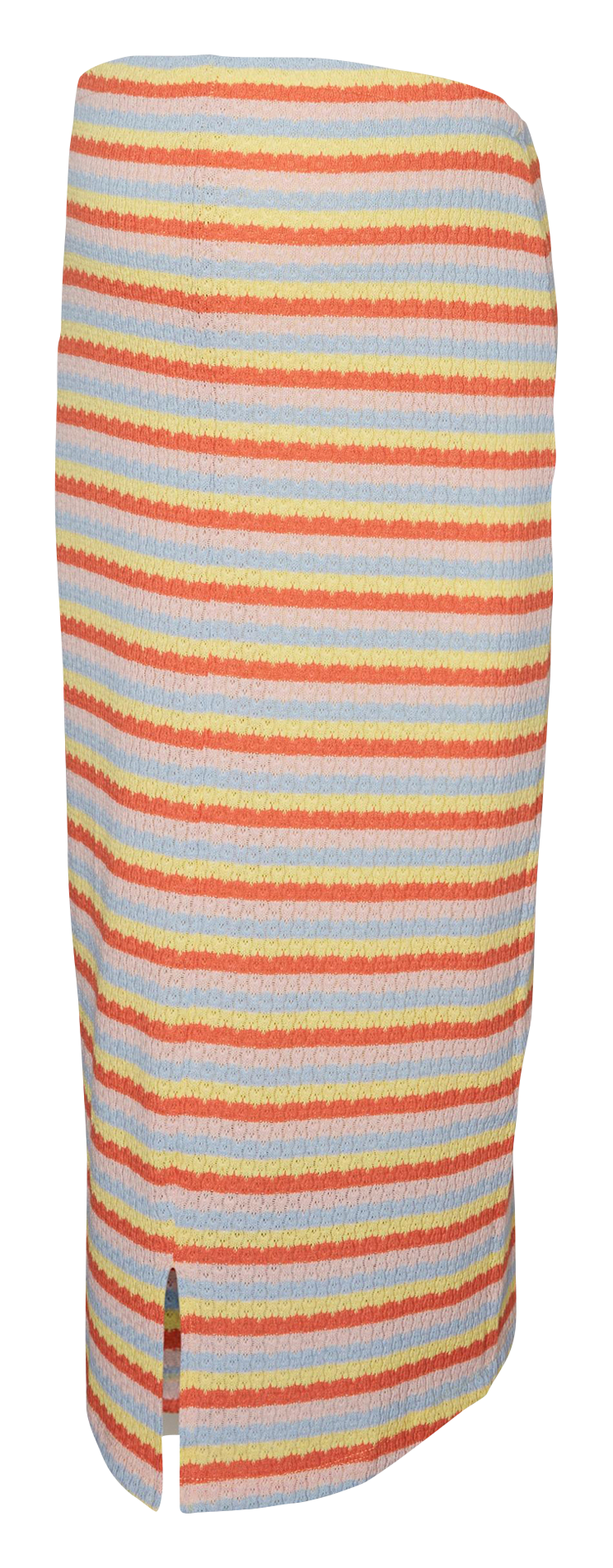 Long maternity skirt MAMALICIOUS Stripes