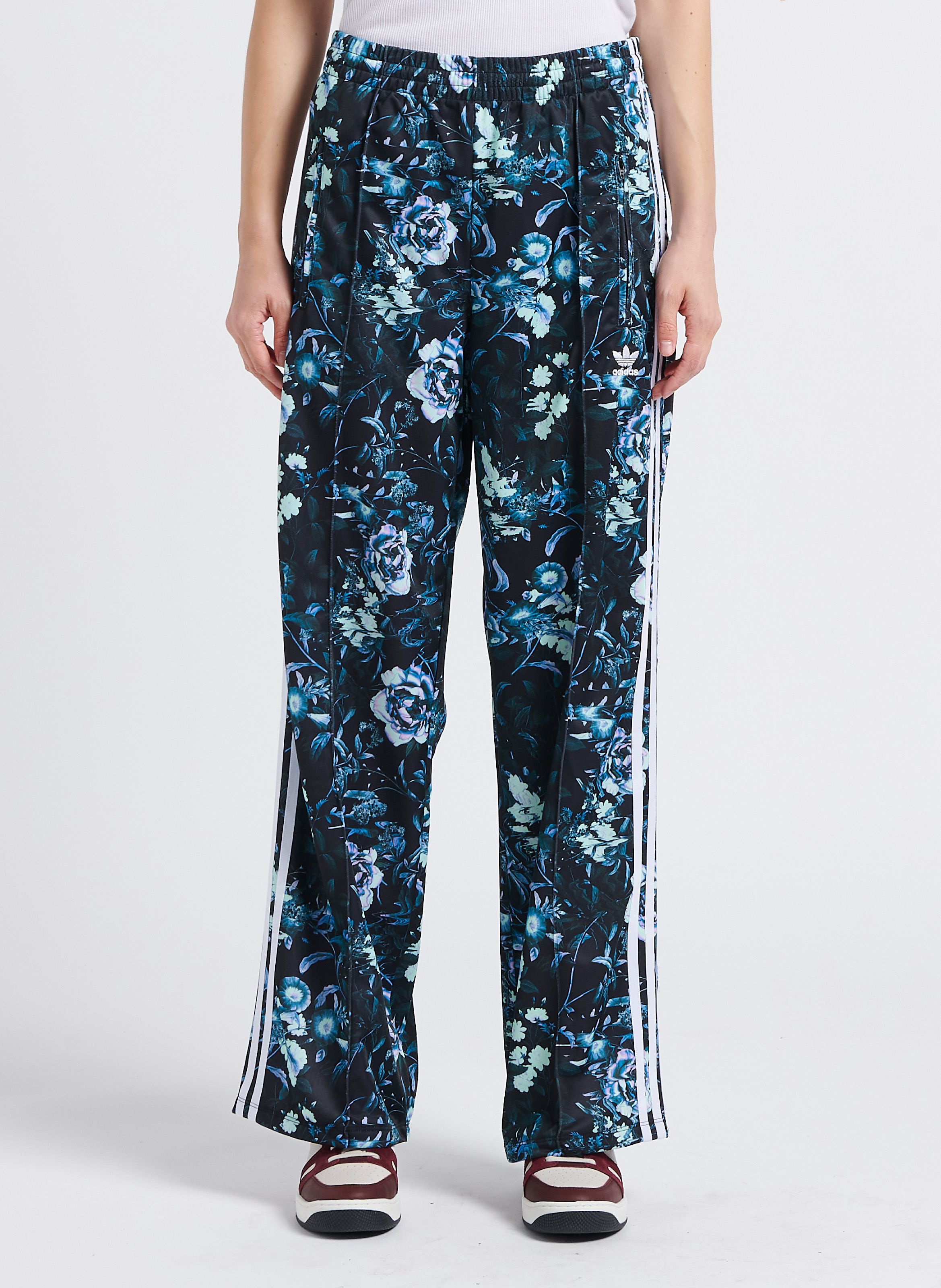 Floral track sales pants