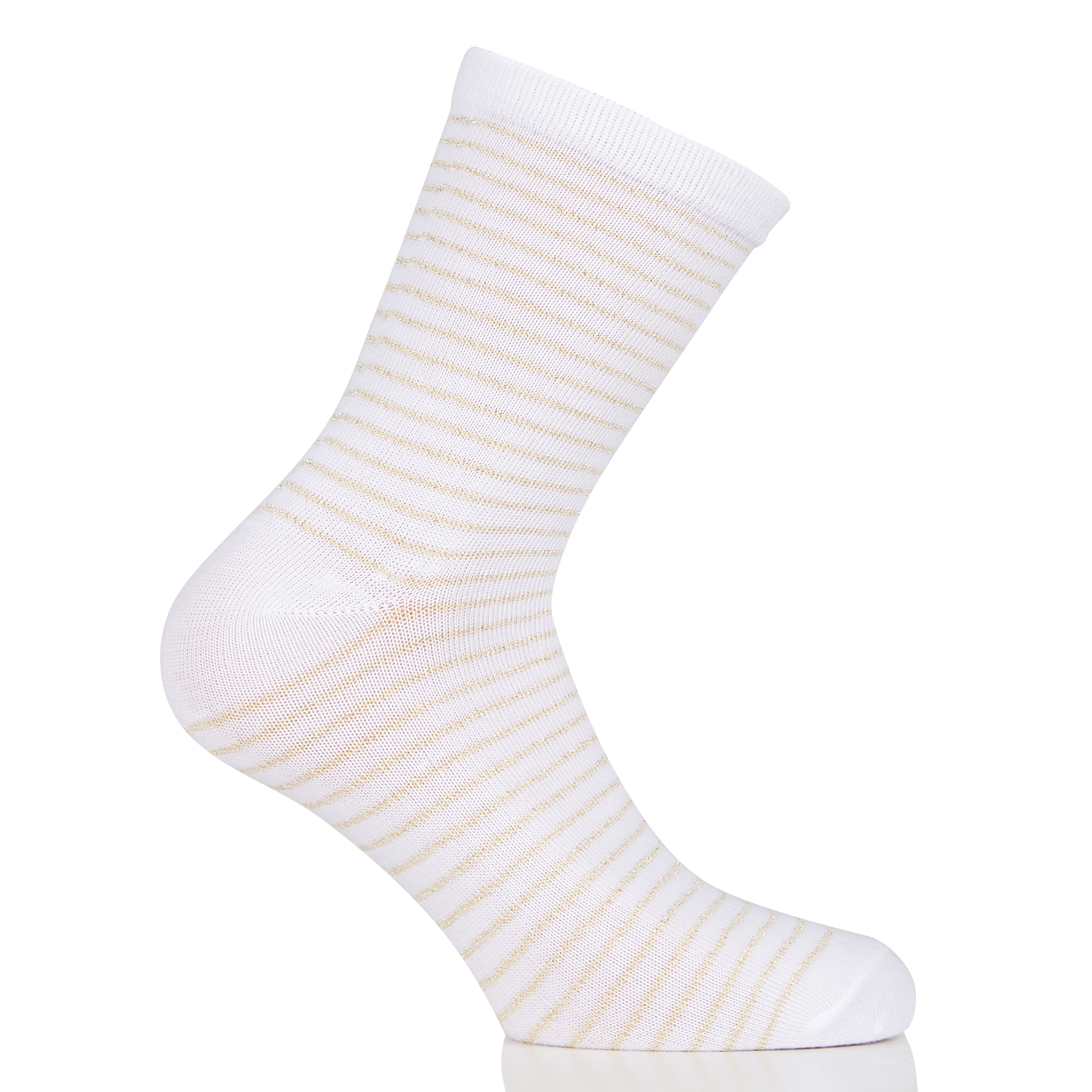 Pack of two pairs of printed socks PIECES Beige