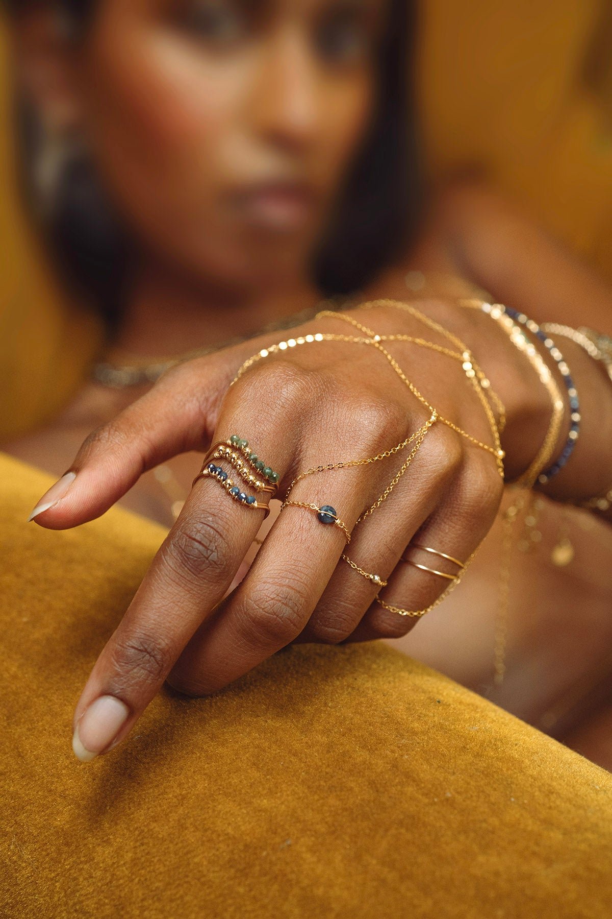 Chain ring YAY Black