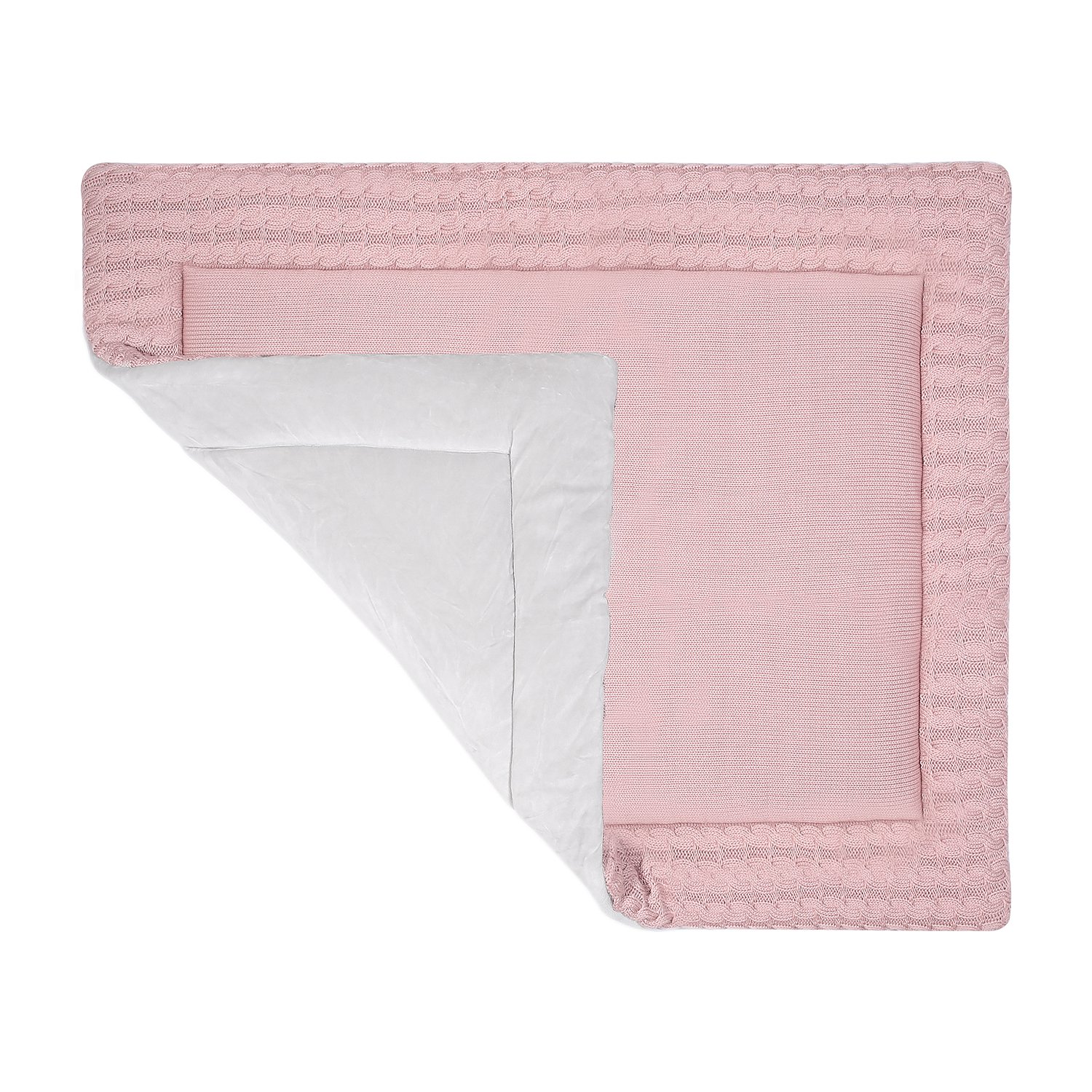 Cotton baby play mat KINDSGUT Pink