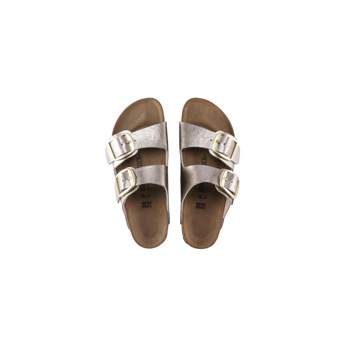 Faux leather sandals BIRKENSTOCK Pink