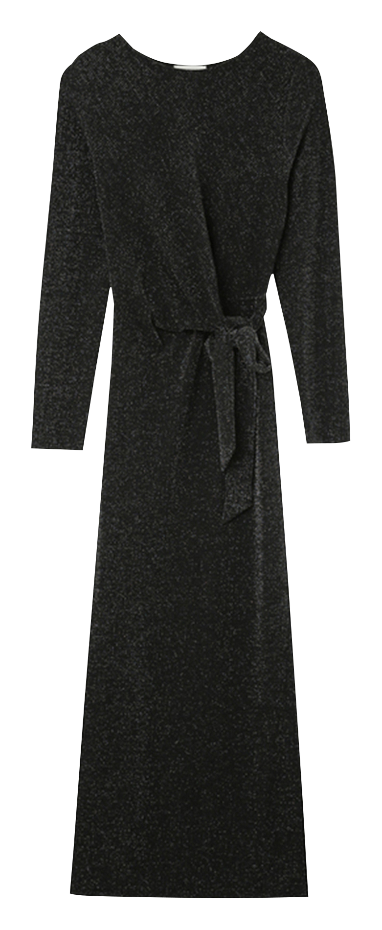 Robe longue col rond GRACE ET MILA Gris