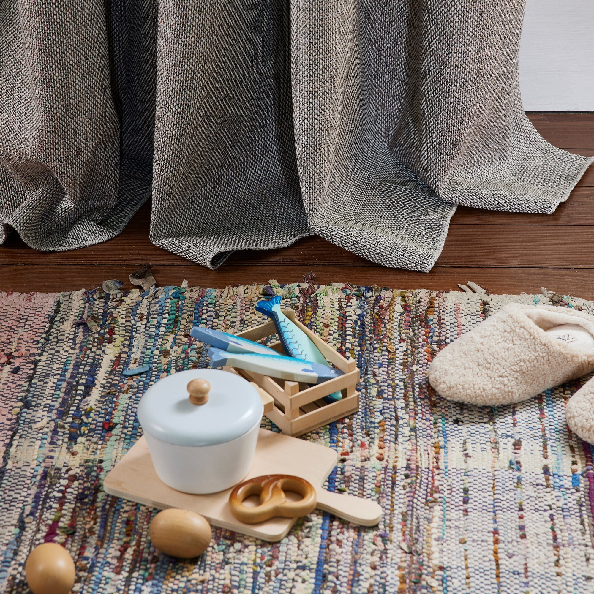 NATALI - Curtain with eyelets MADURA Pink