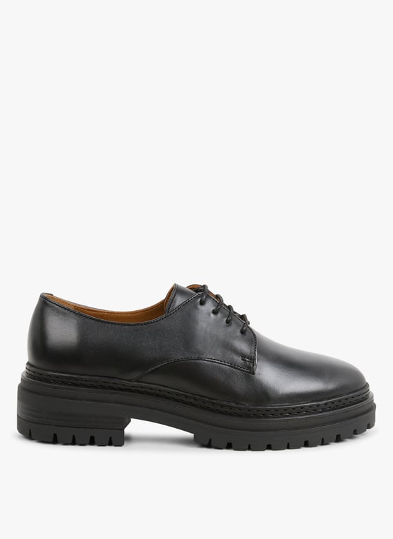 Derbies En Cuir Dasha Noir Passion Bobbies Femme DASHA NOIR PASSION NOIR PASSION Place des Tendances