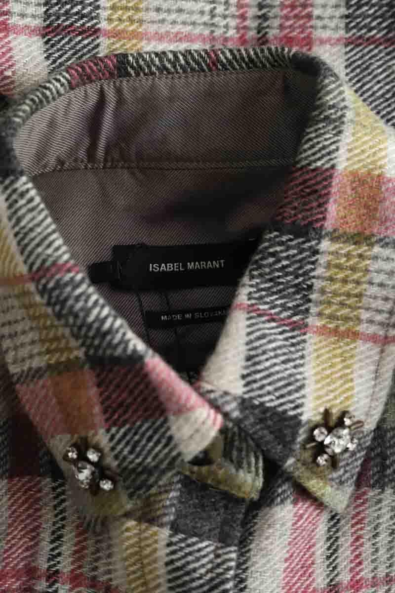 Linen overshirt ISABEL MARANT - Seconde Main Pink