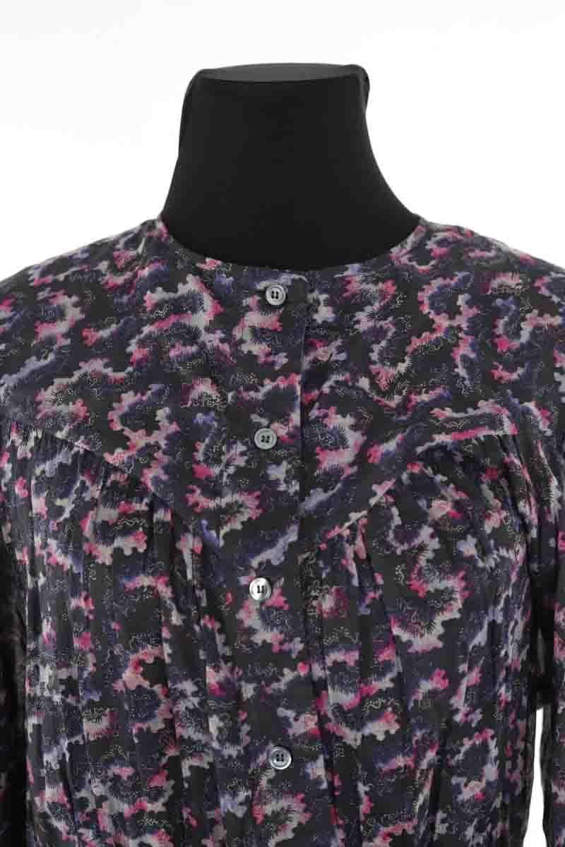Cotton dress ISABEL MARANT ÉTOILE - SECONDE MAIN Multicolored