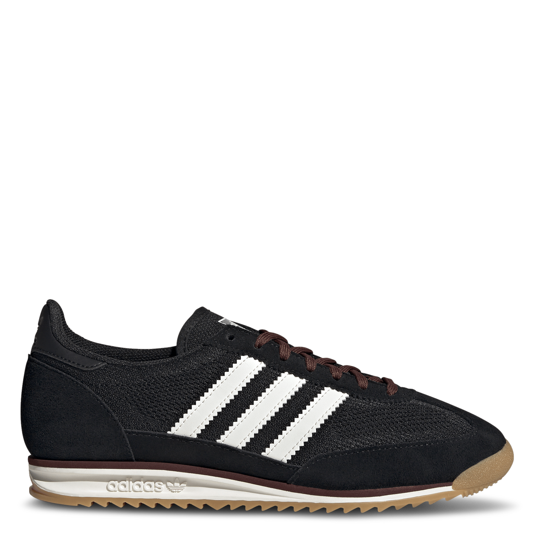 Flache Sneaker zum Schnüren ADIDAS Schwarz