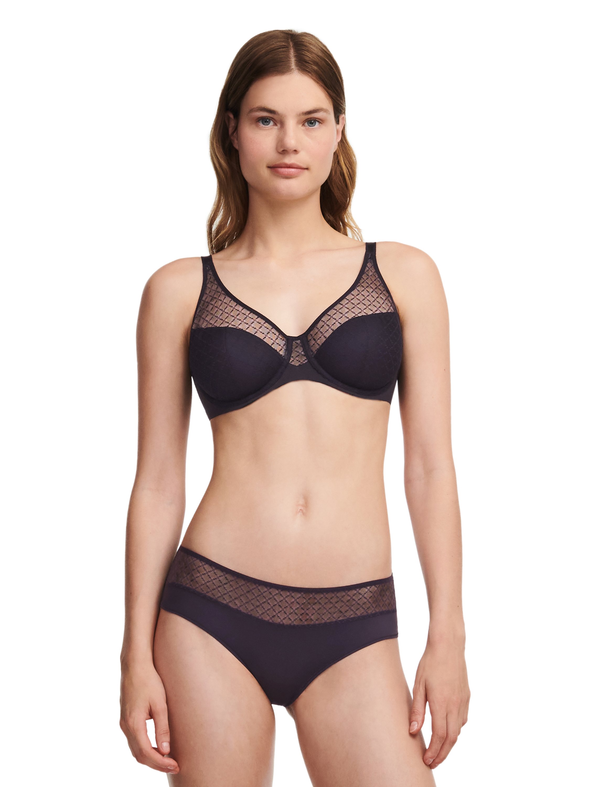 Moulded full-cup bra Black