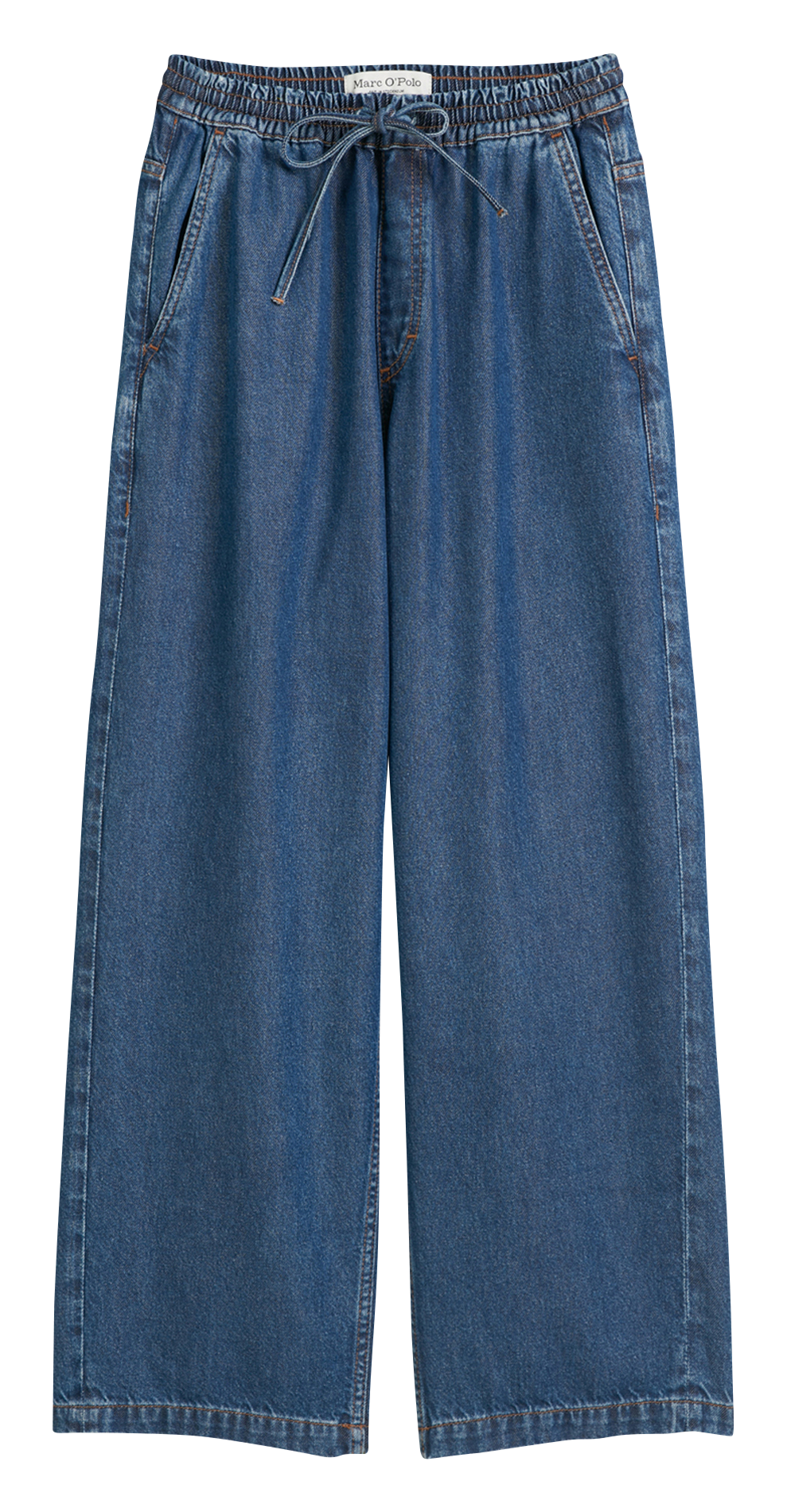 Pantalón ancho de denim MARC O'POLO Azul