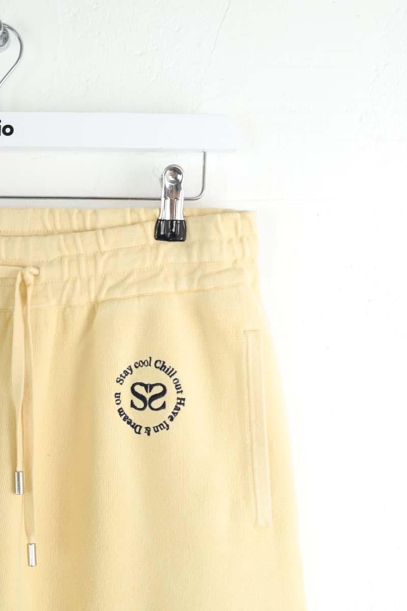 Yellow cotton sports pants ISABEL MARANT ÉTOILE - SECONDE MAIN Yellow