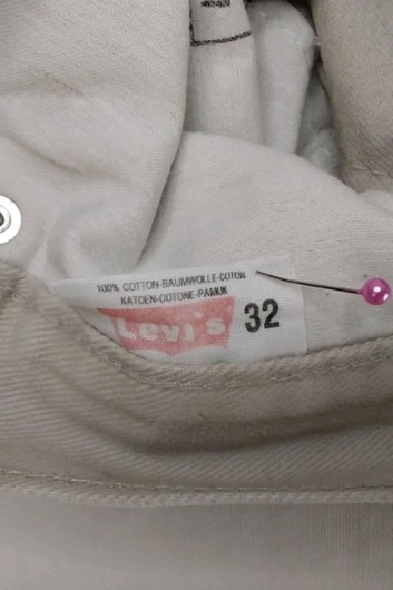 Shorts LEVI'S - Seconde main Beige