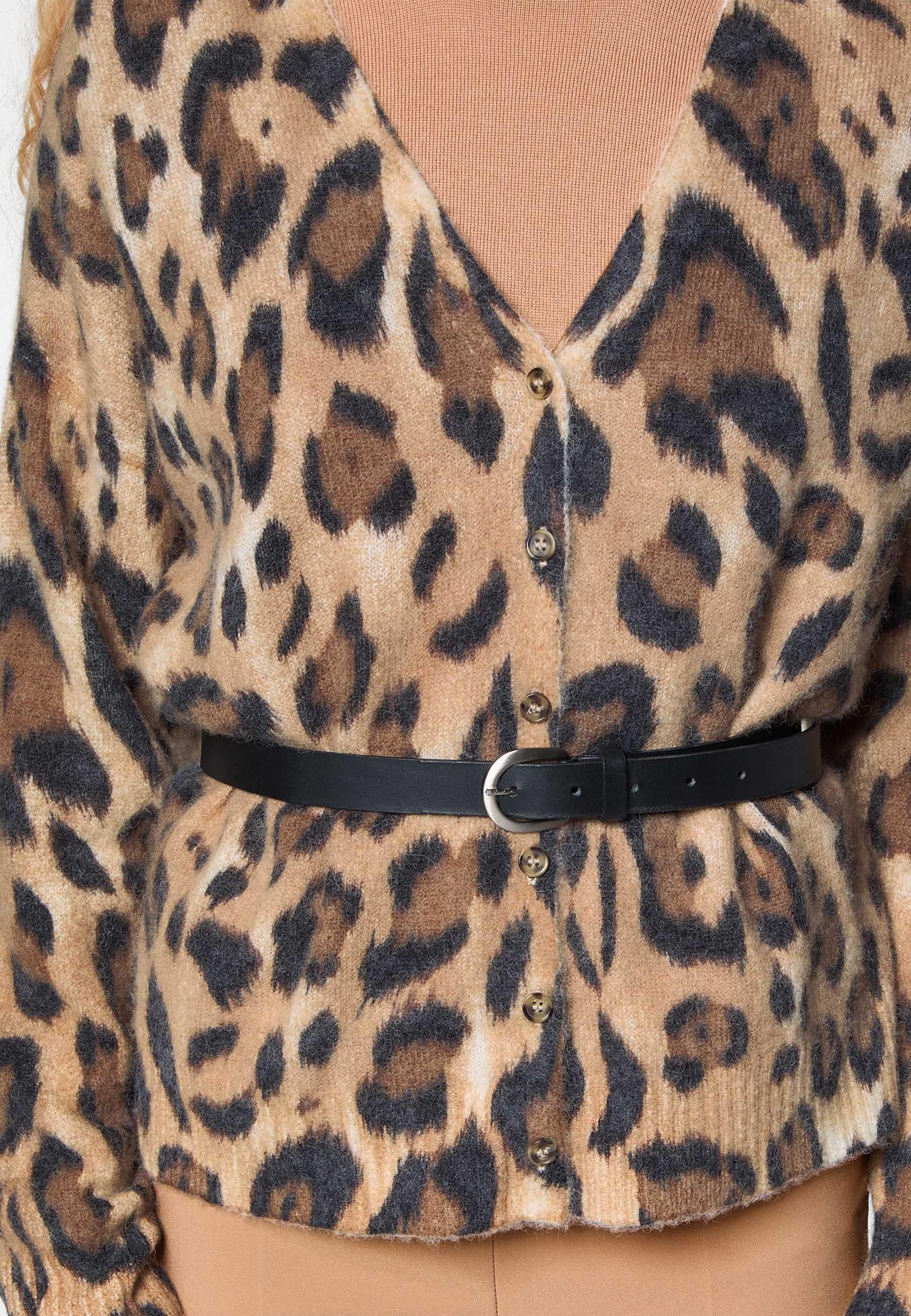 Leopard vest RODIER Orange