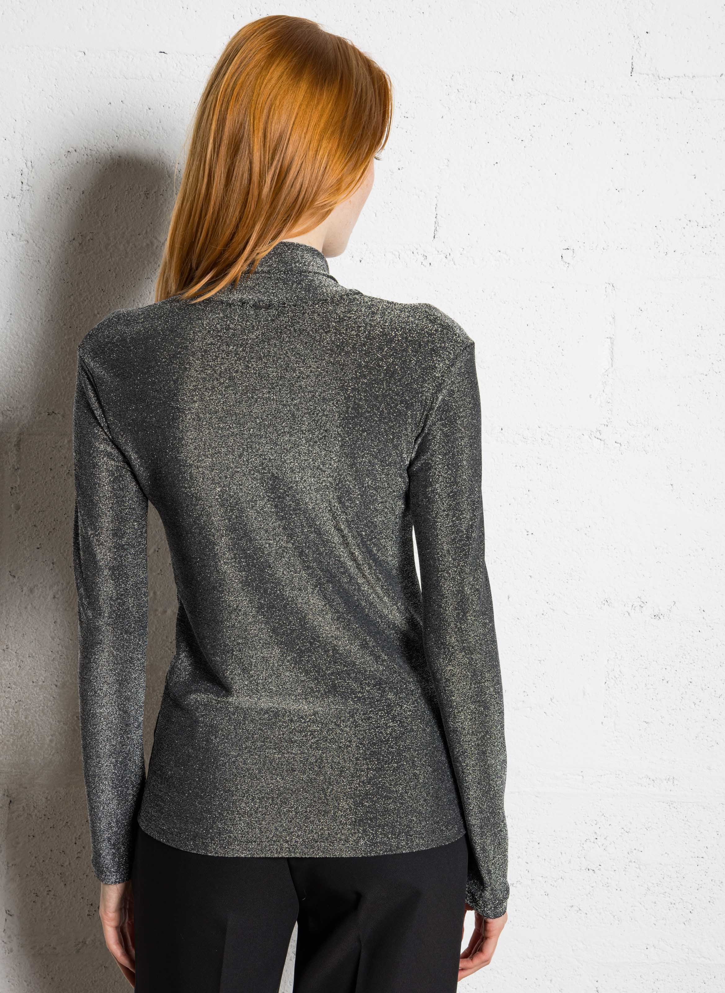 Sequined top IKKS Silver