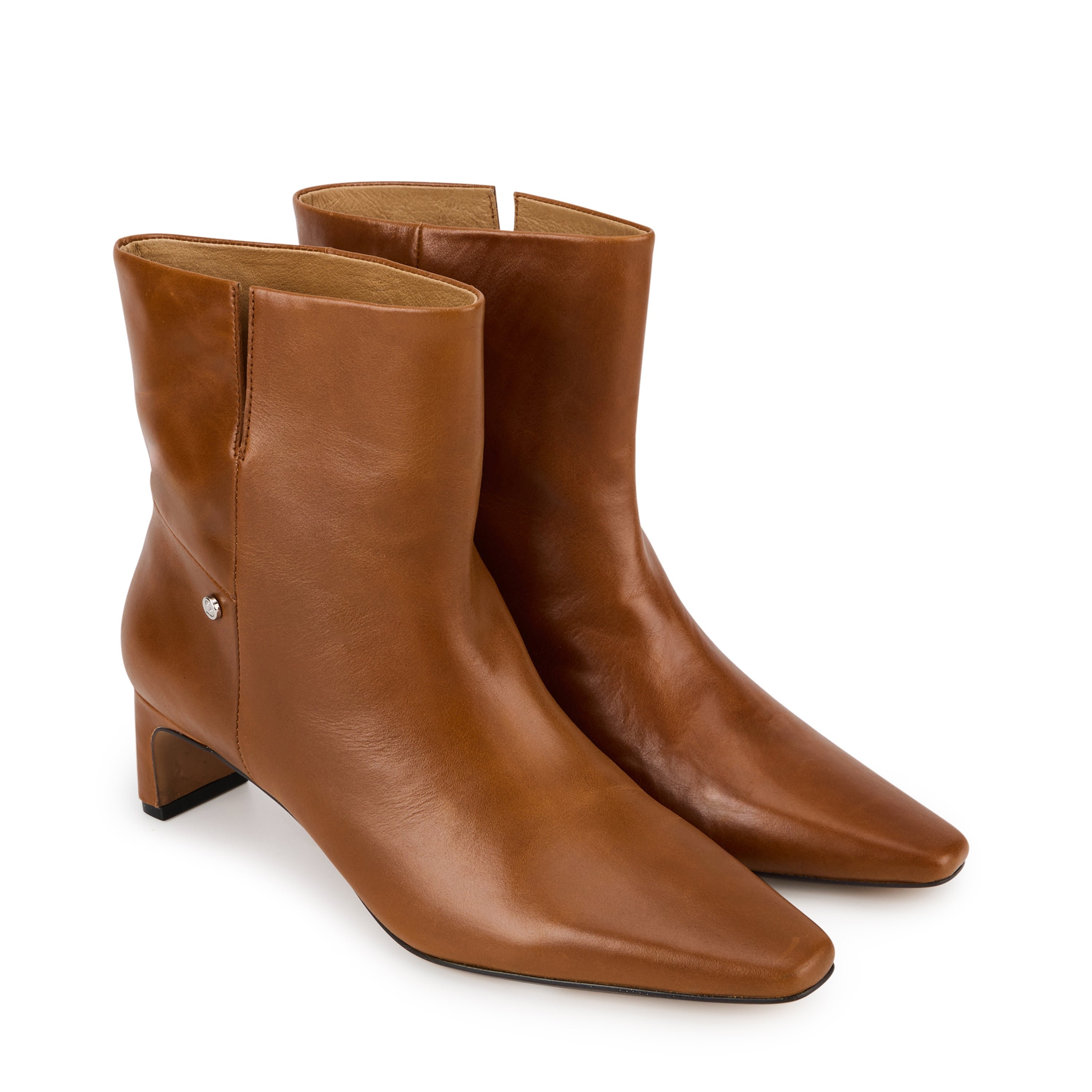 Alice shiny leather BONS BAISERS PARIS Brown