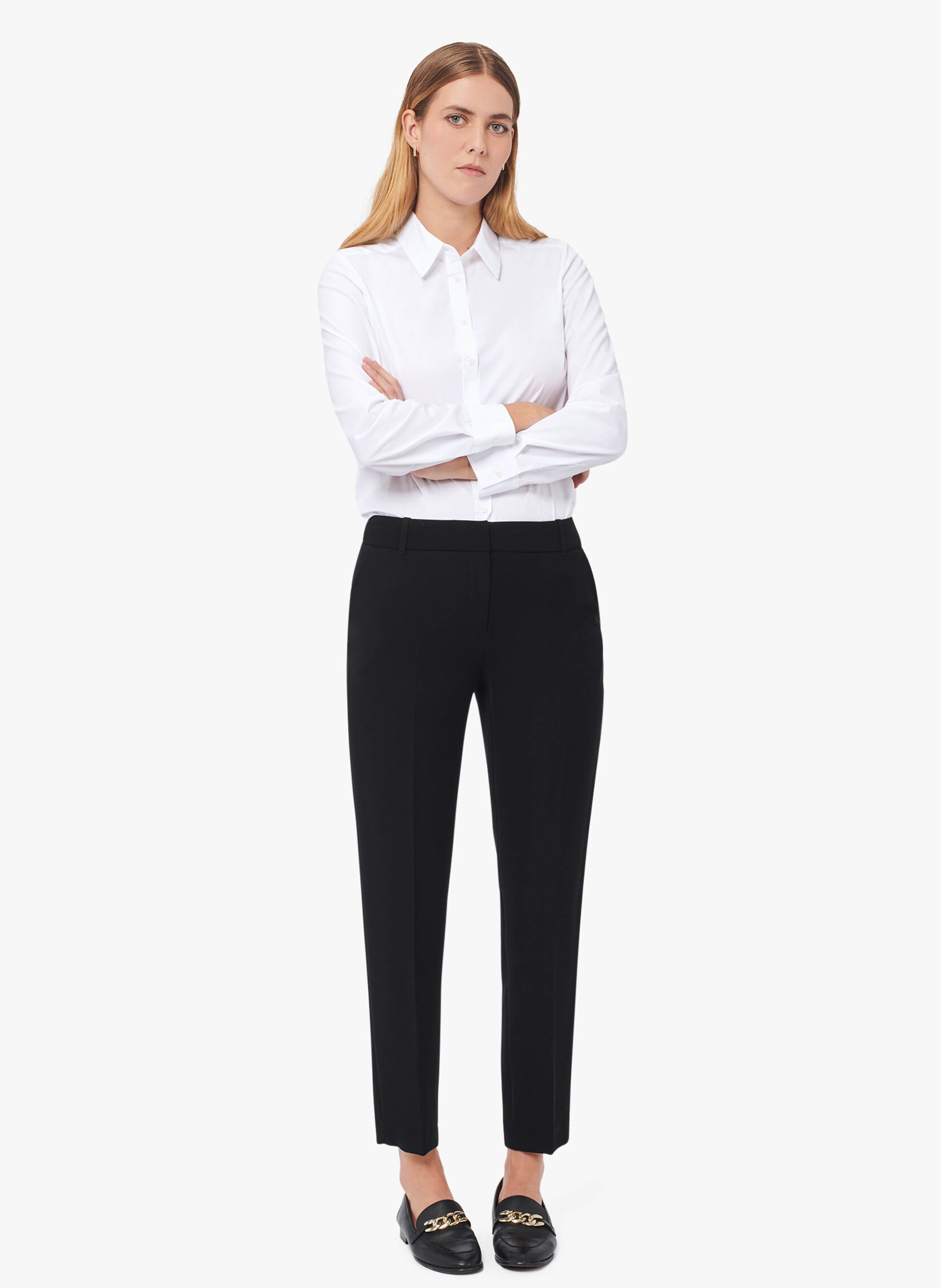 Tailored pants CAROLL Black