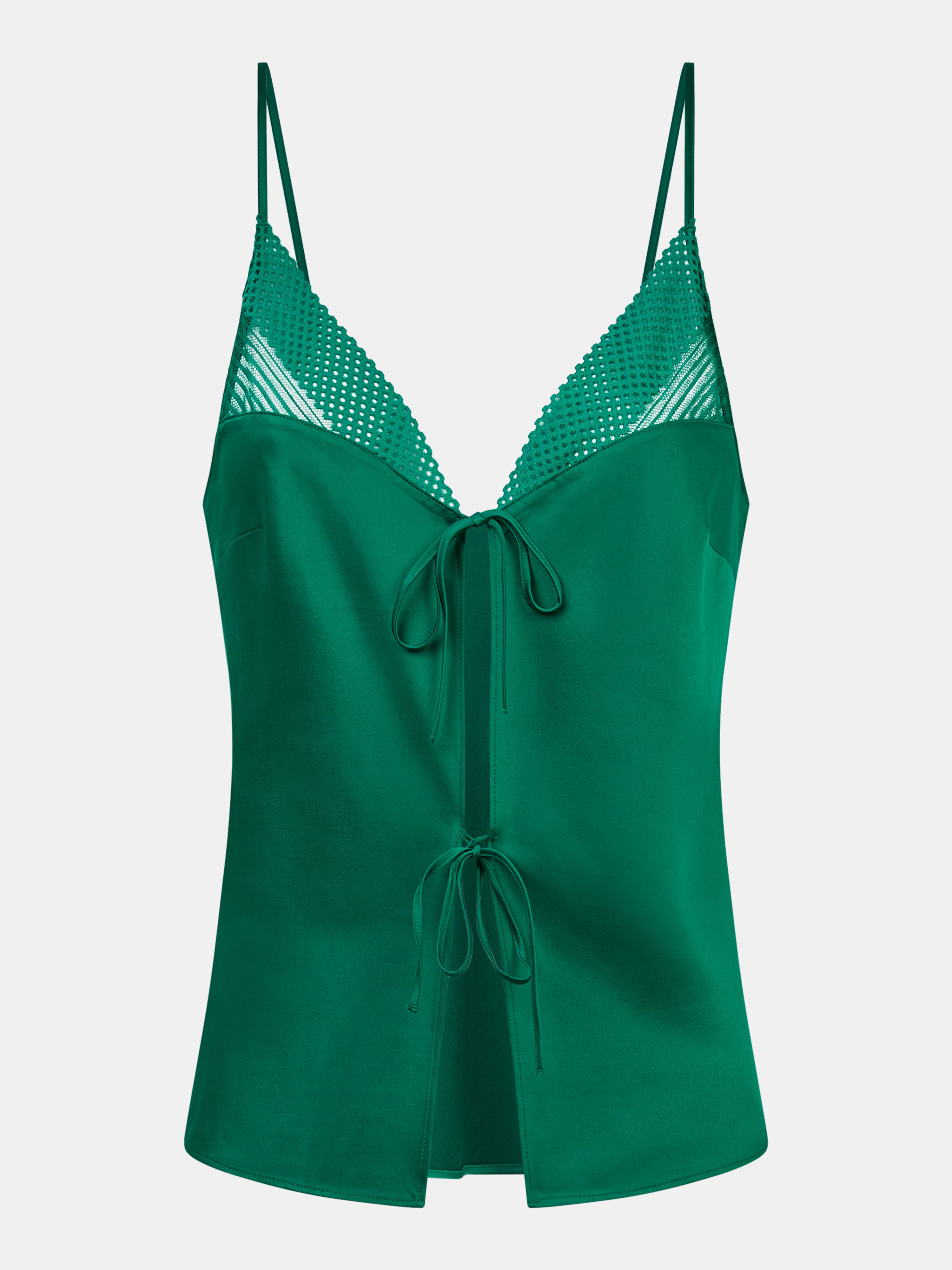 Lace camisole CHANTELLE PULP Green