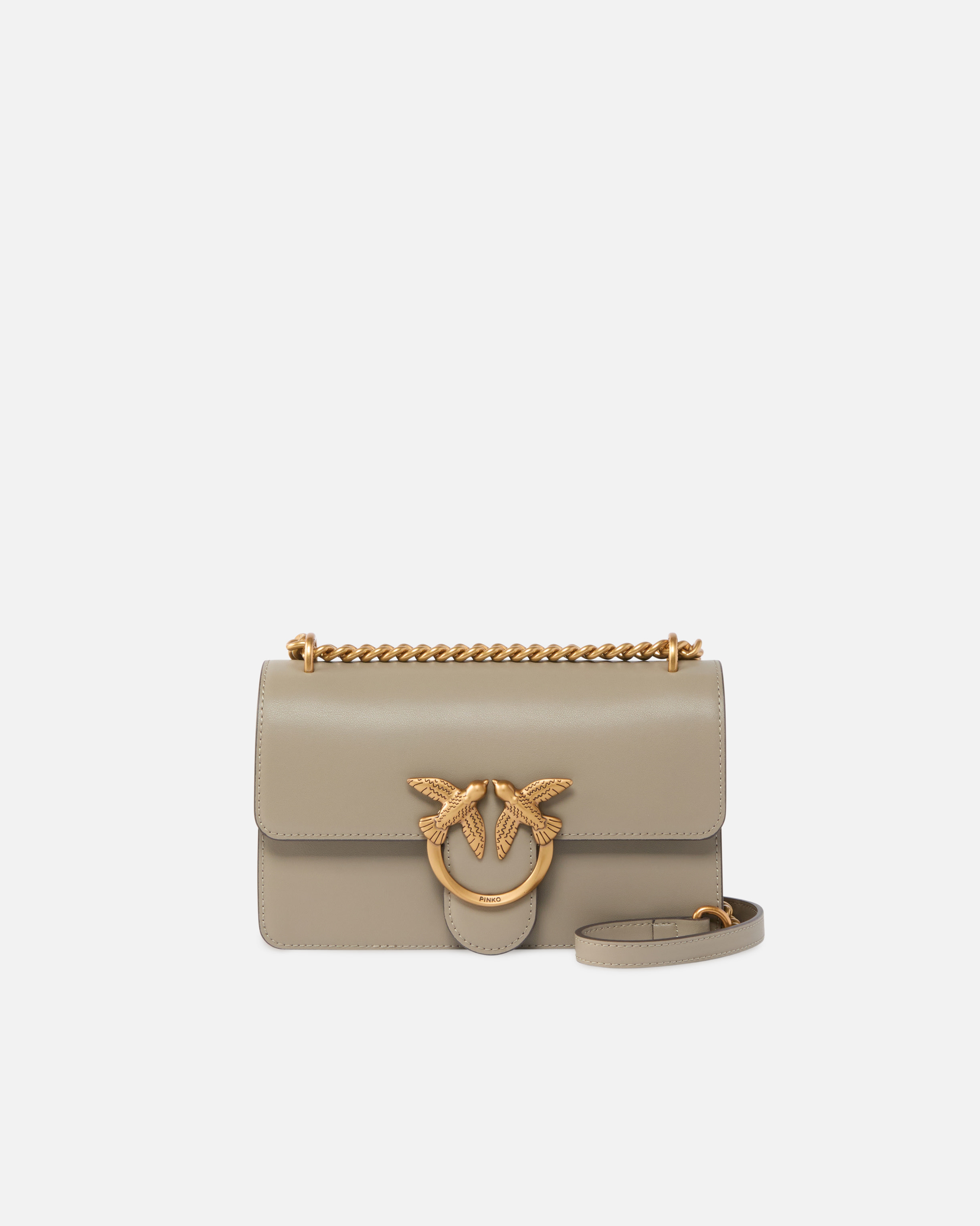 Mini One Simply Love Bag PINKO Brown