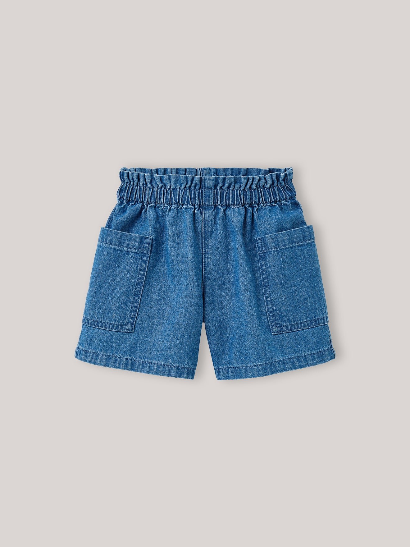 Light denim shorts CYRILLUS Blue