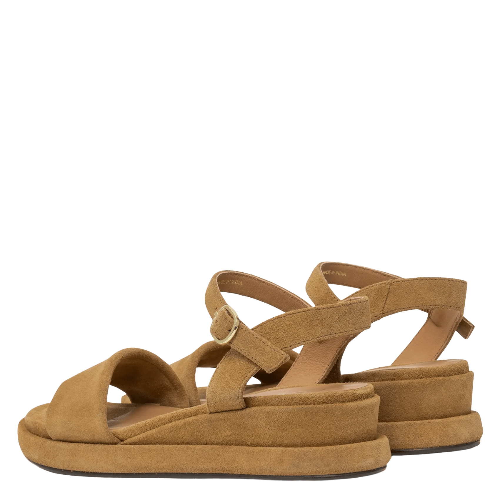 Espadrilles aus Wildleder mit Keilabsatz BOCAGE Braun