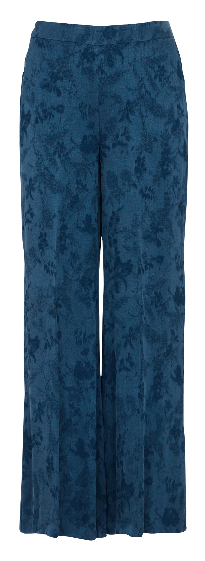 Weit geschnittene Jacquard-Hose MOMONI Blau