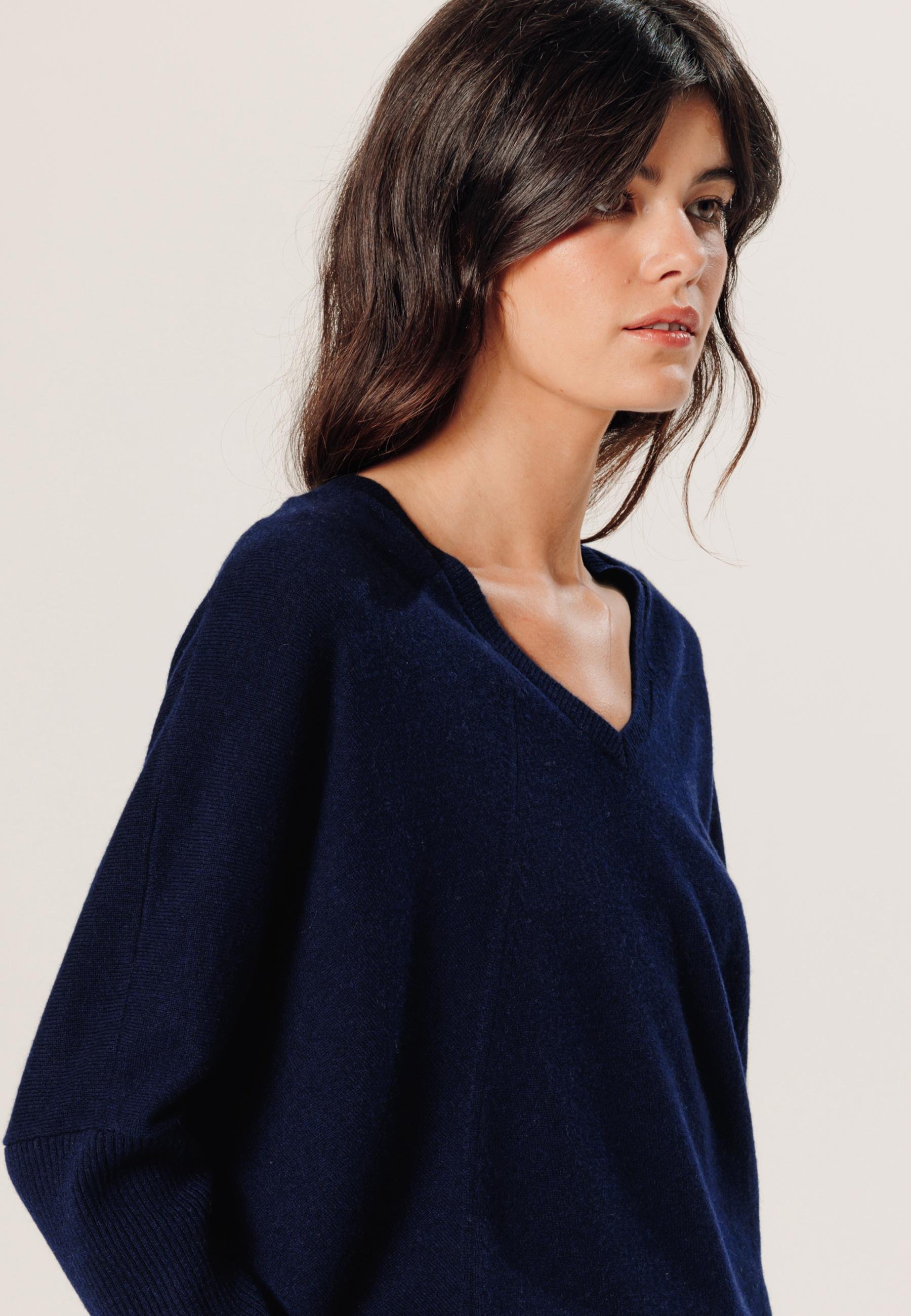 Oversized cashmere sweater RODIER Blue