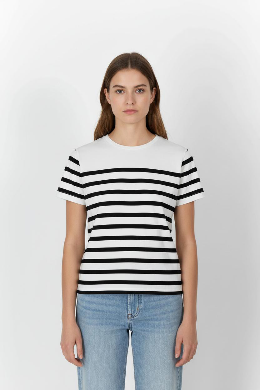 Tommy Badge T-shirt BALZAC PARIS - Seconde Main White