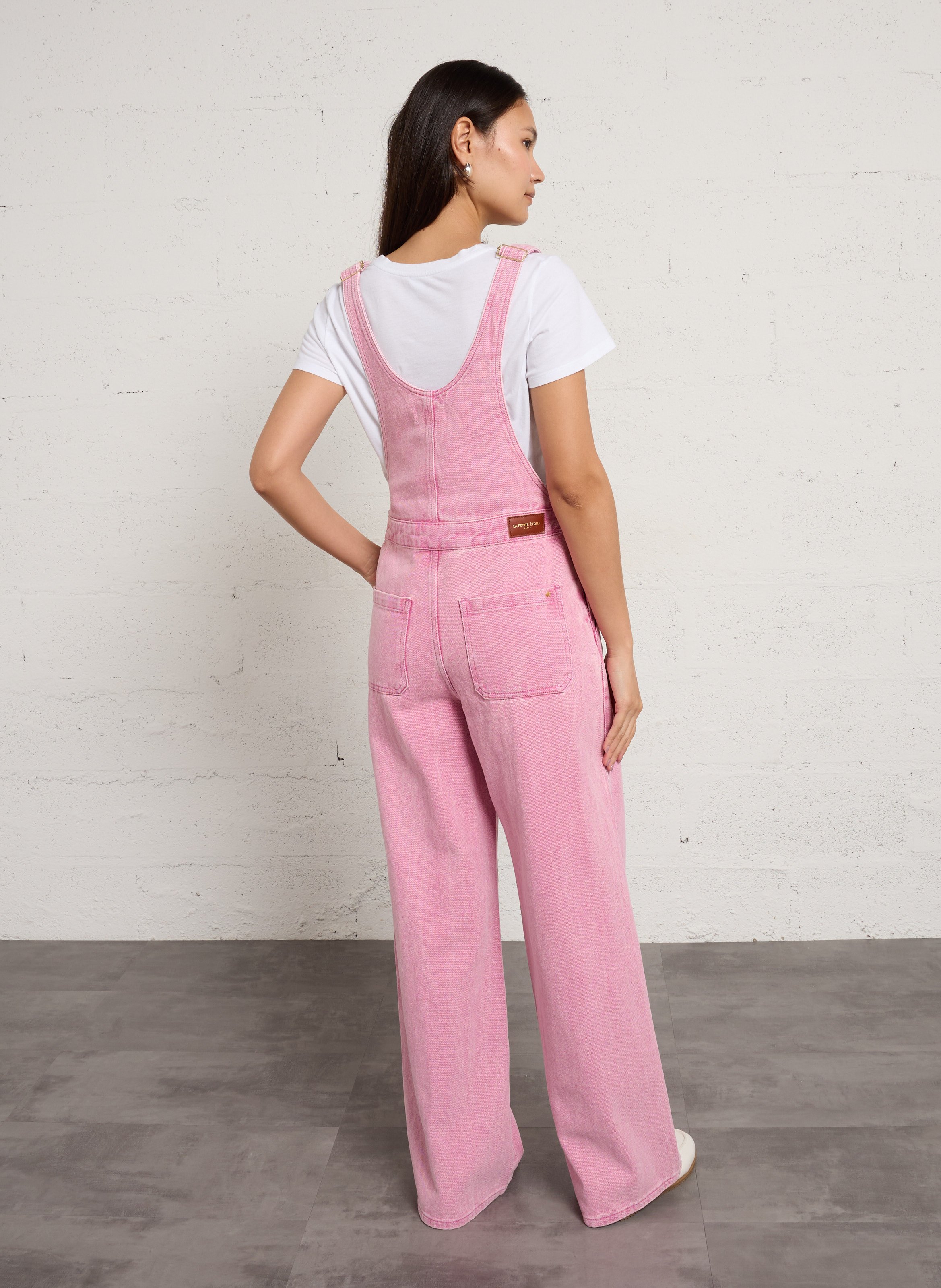 Latzhose aus Baumwolle LA PETITE ETOILE Rosa