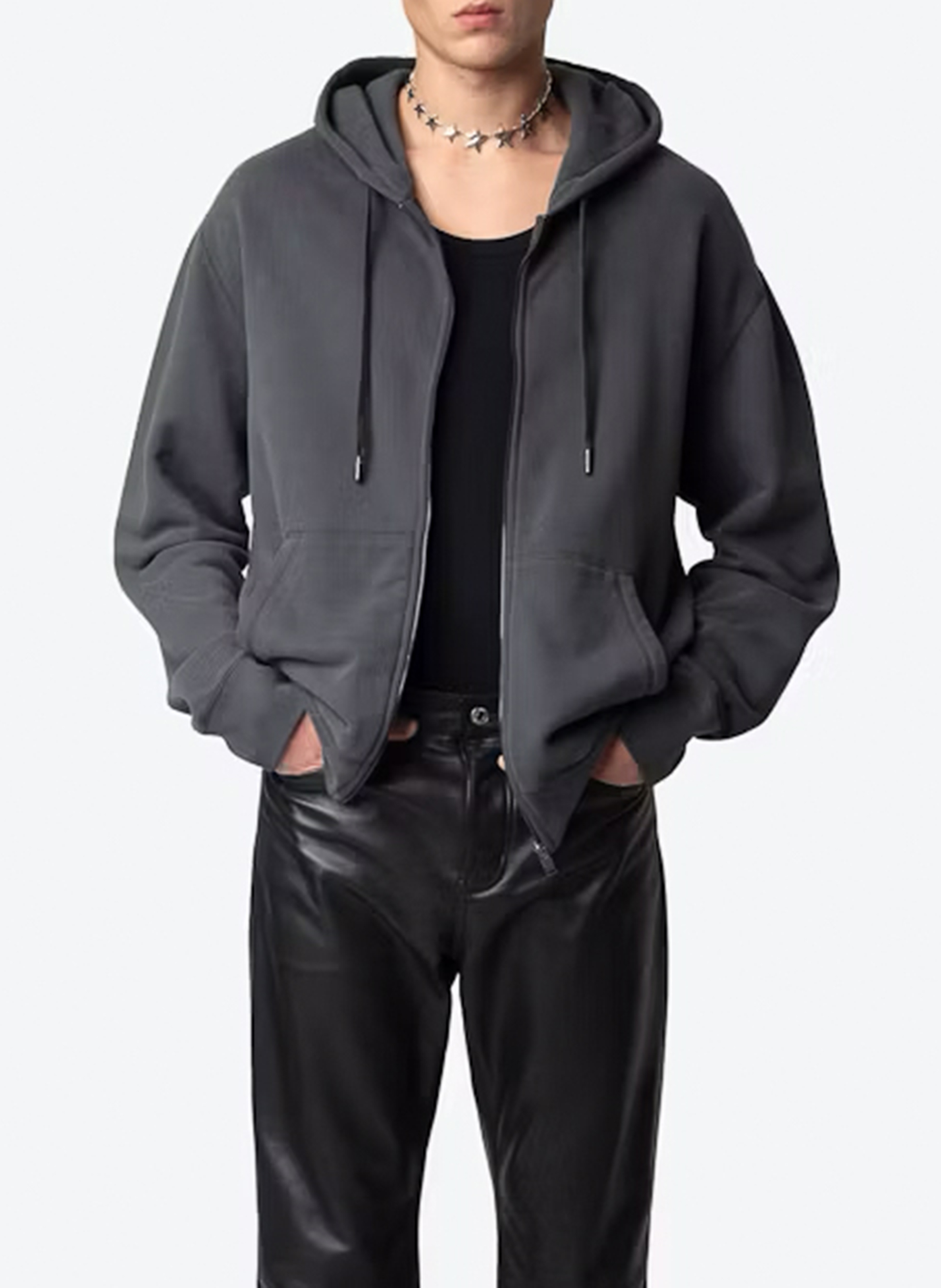 Straight cotton-blend sweatshirt ZADIG&VOLTAIRE Grey