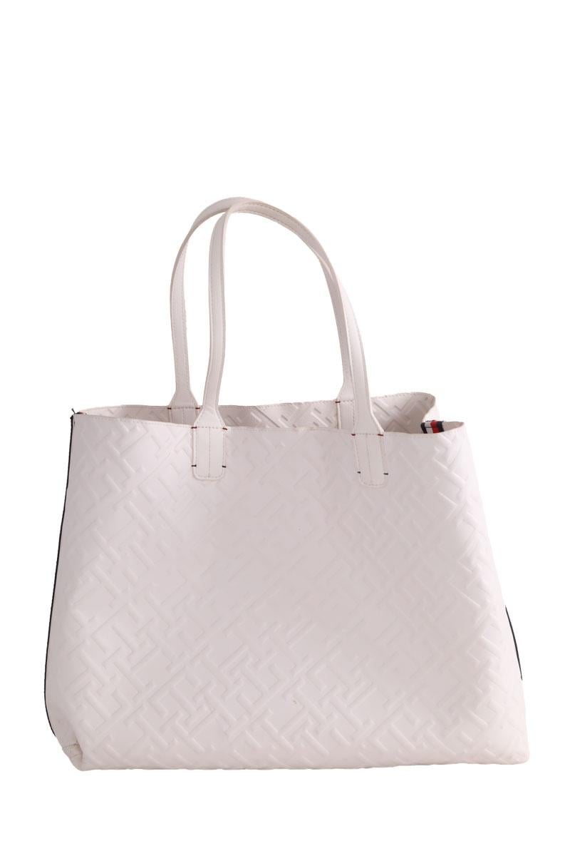 Tote bag TOMMY HILFIGER - SECONDE MAIN White